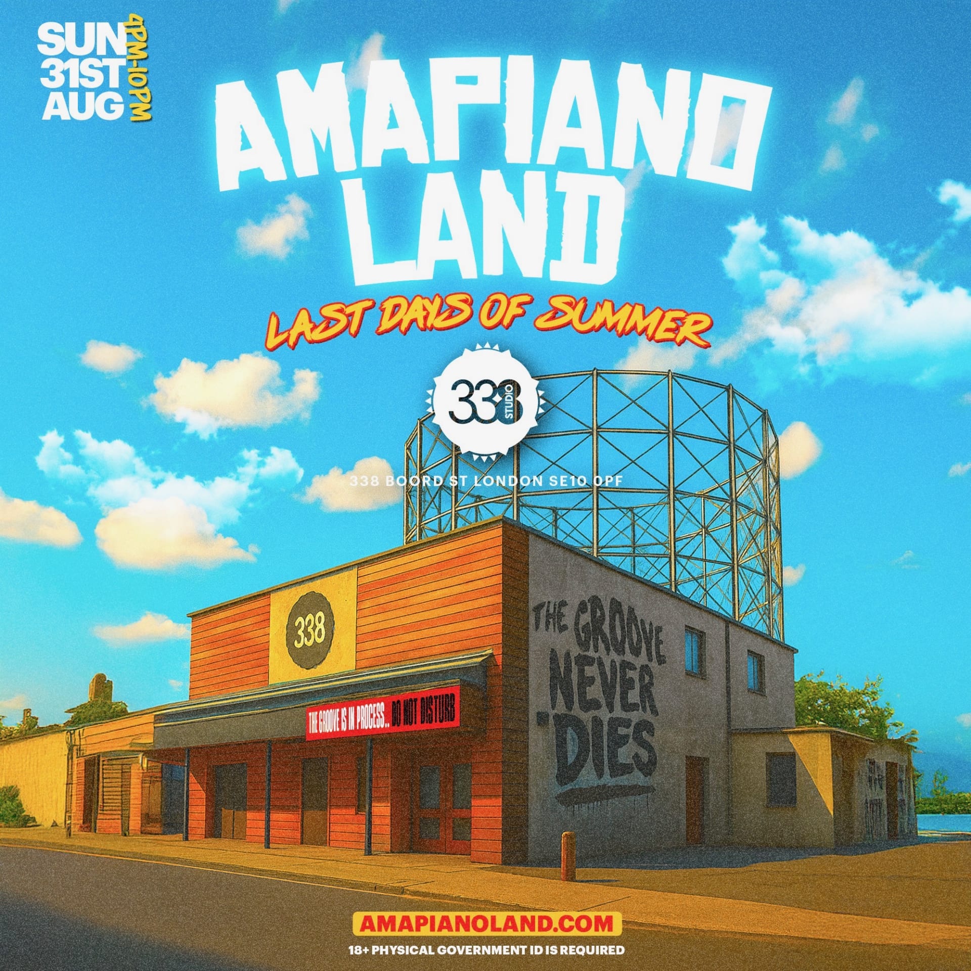Amapianoland - Ldn's Amapiano & Afrobeats Summer Day Party Cover