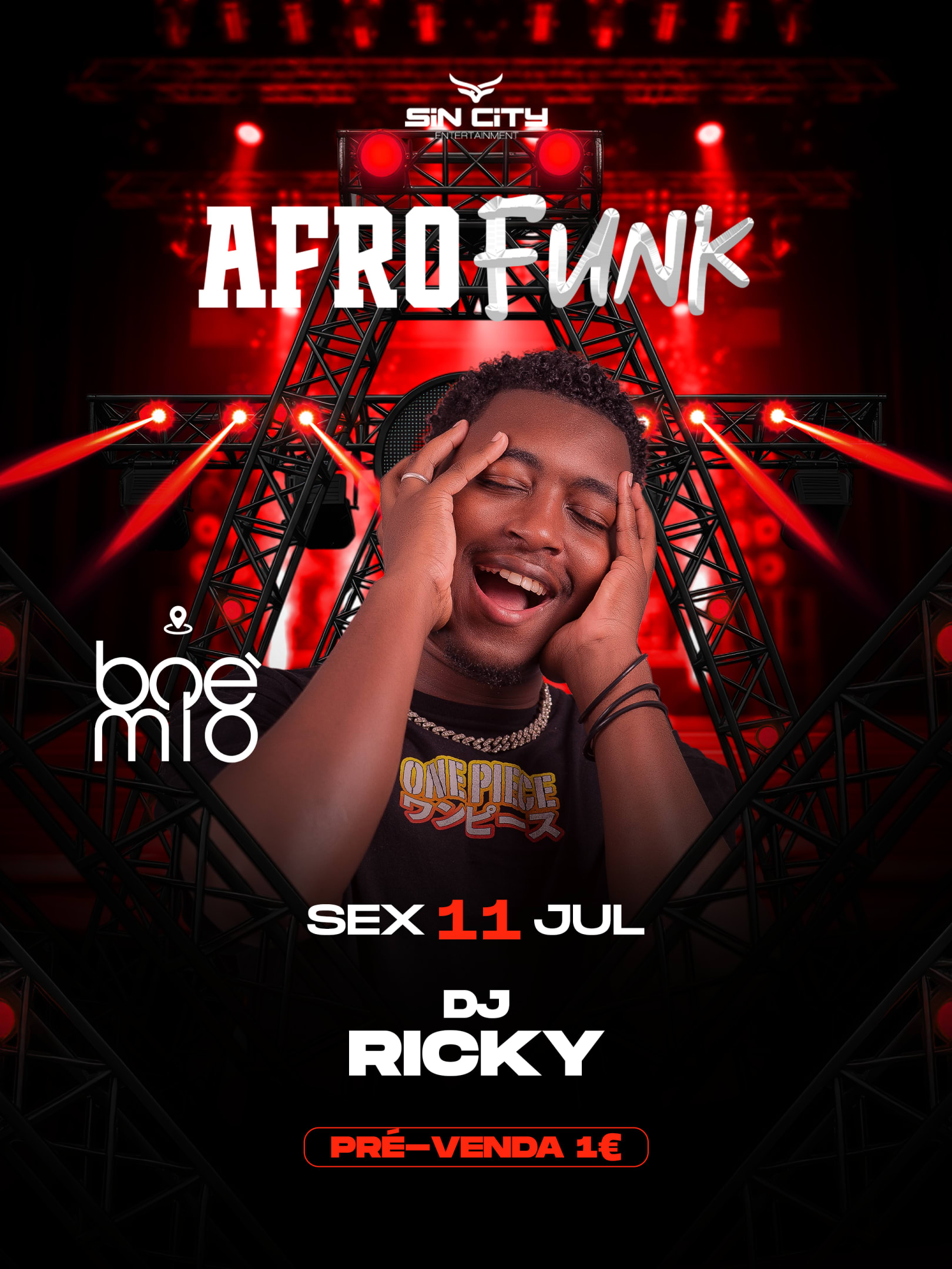 Afrofunk Sextou Dia 11 Cover