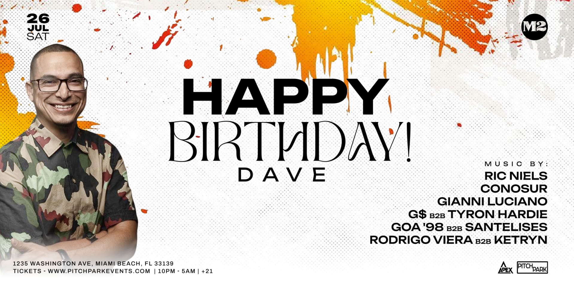 Conosur @ M2 (Birthdayparty) Cover