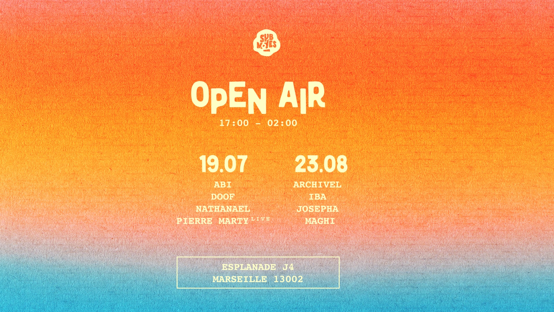 19.07 - Open Air Esplanade J4 Cover