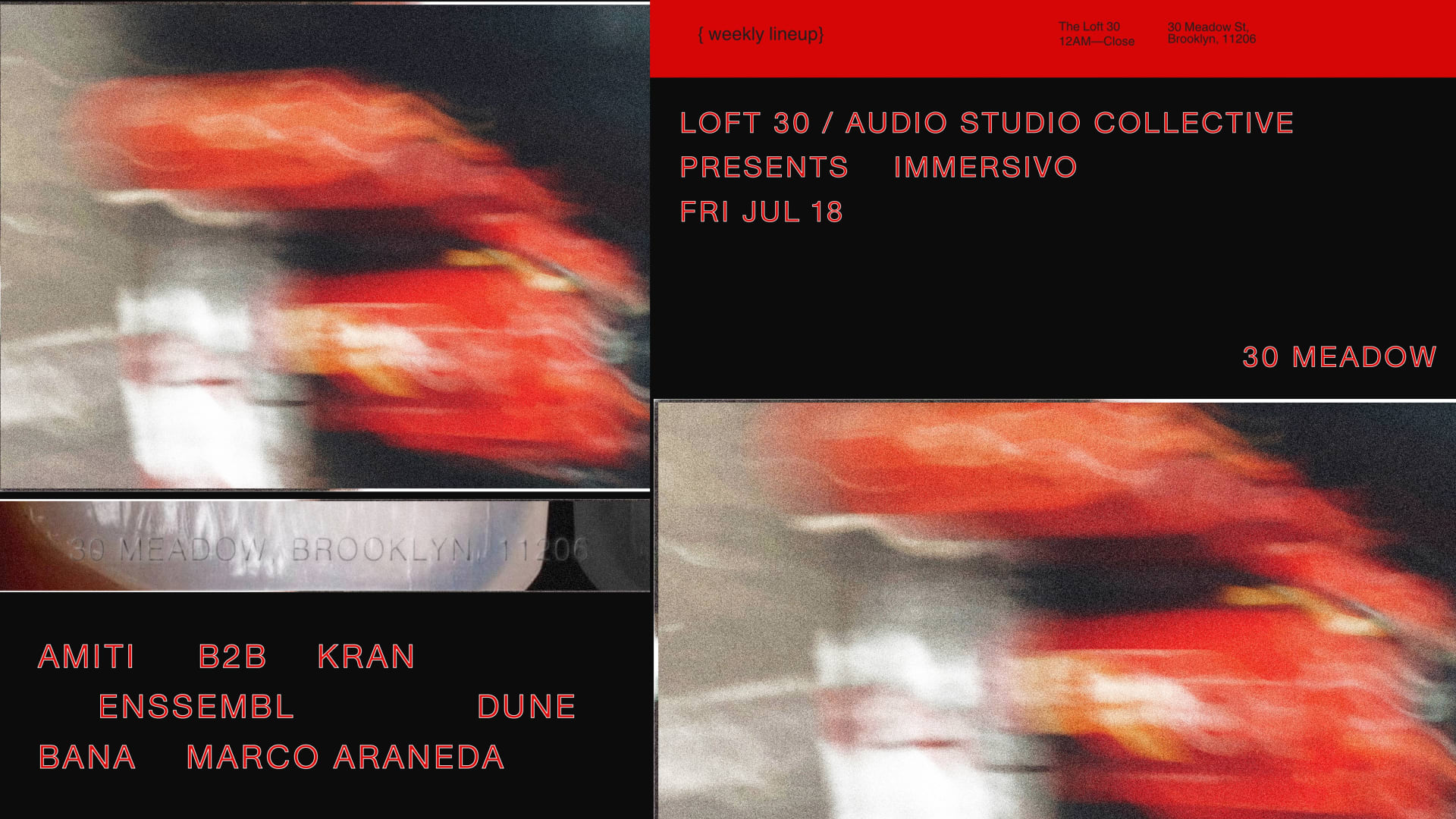 Loft 30—Amiti, Kran, Dune, Enssembl, Bana, Marco Araneda Cover
