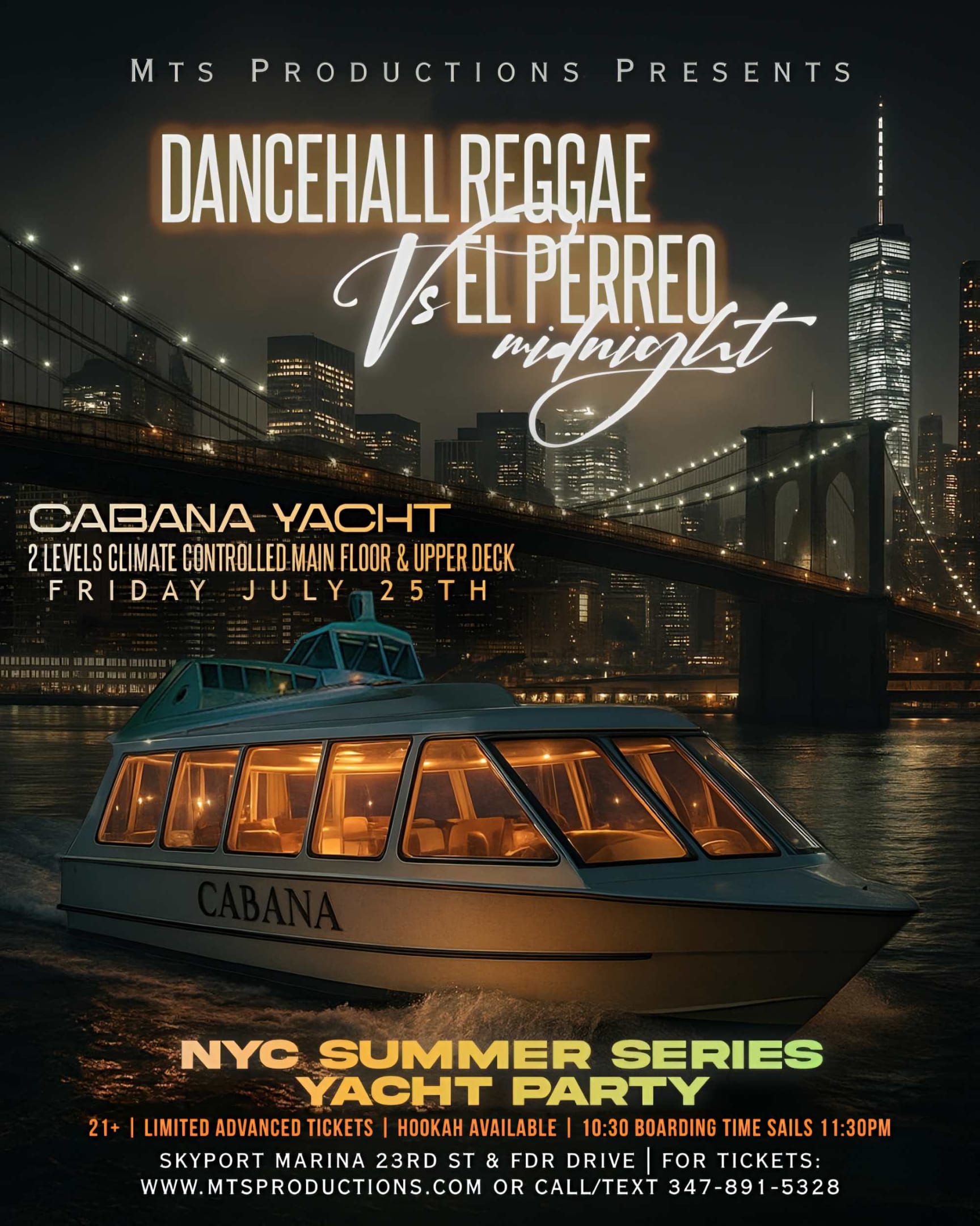 Dancehall Reggae Vs El Perreo Midnight Cruise Cover