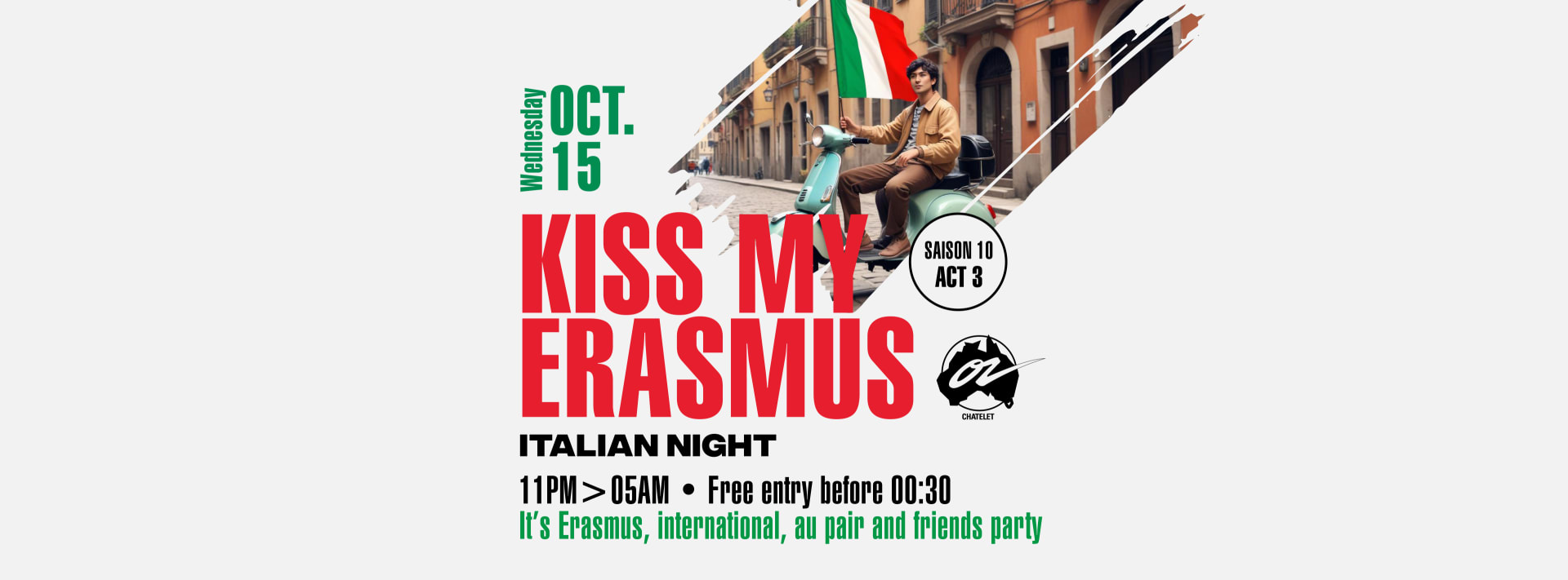 Kiss My Erasmus - 151025 Cover