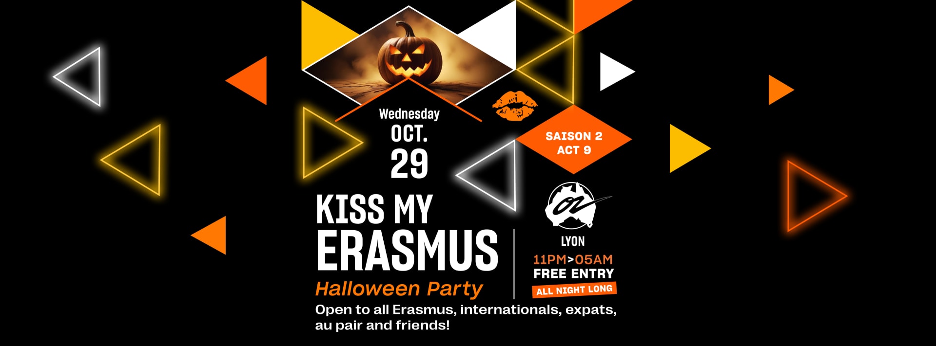 Kiss My Erasmus 29.10 - Lyon Cover
