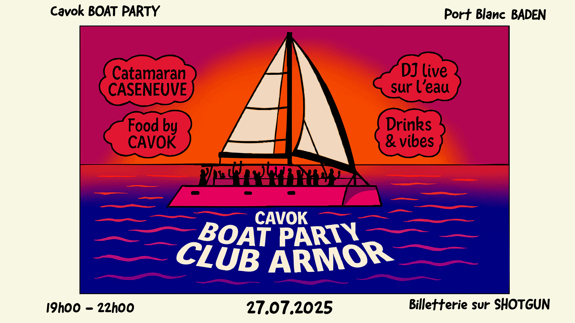 Boat Party : Cavok X Club Armor Cover