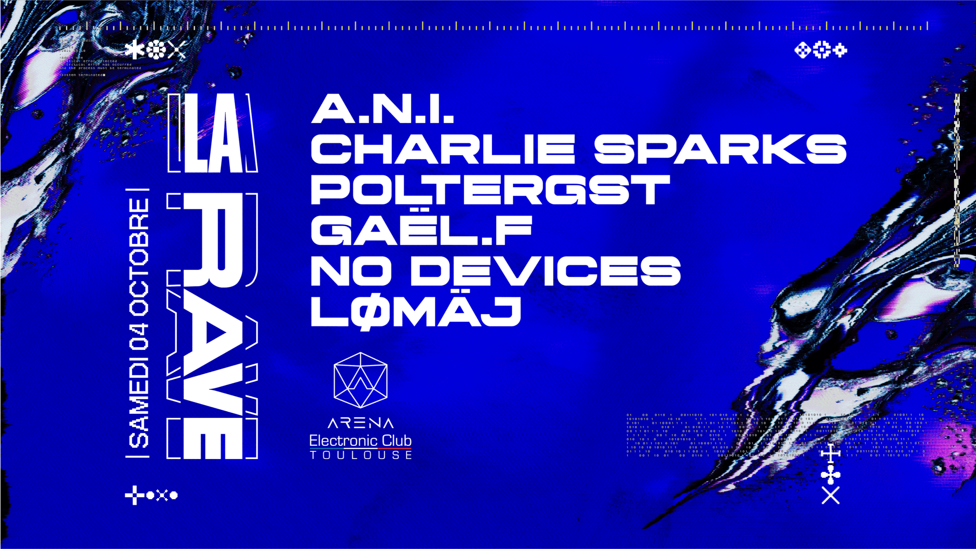 La Rave W/ A.N.I. , Charlie Sparks, Poltergst, La Rave Crew Cover