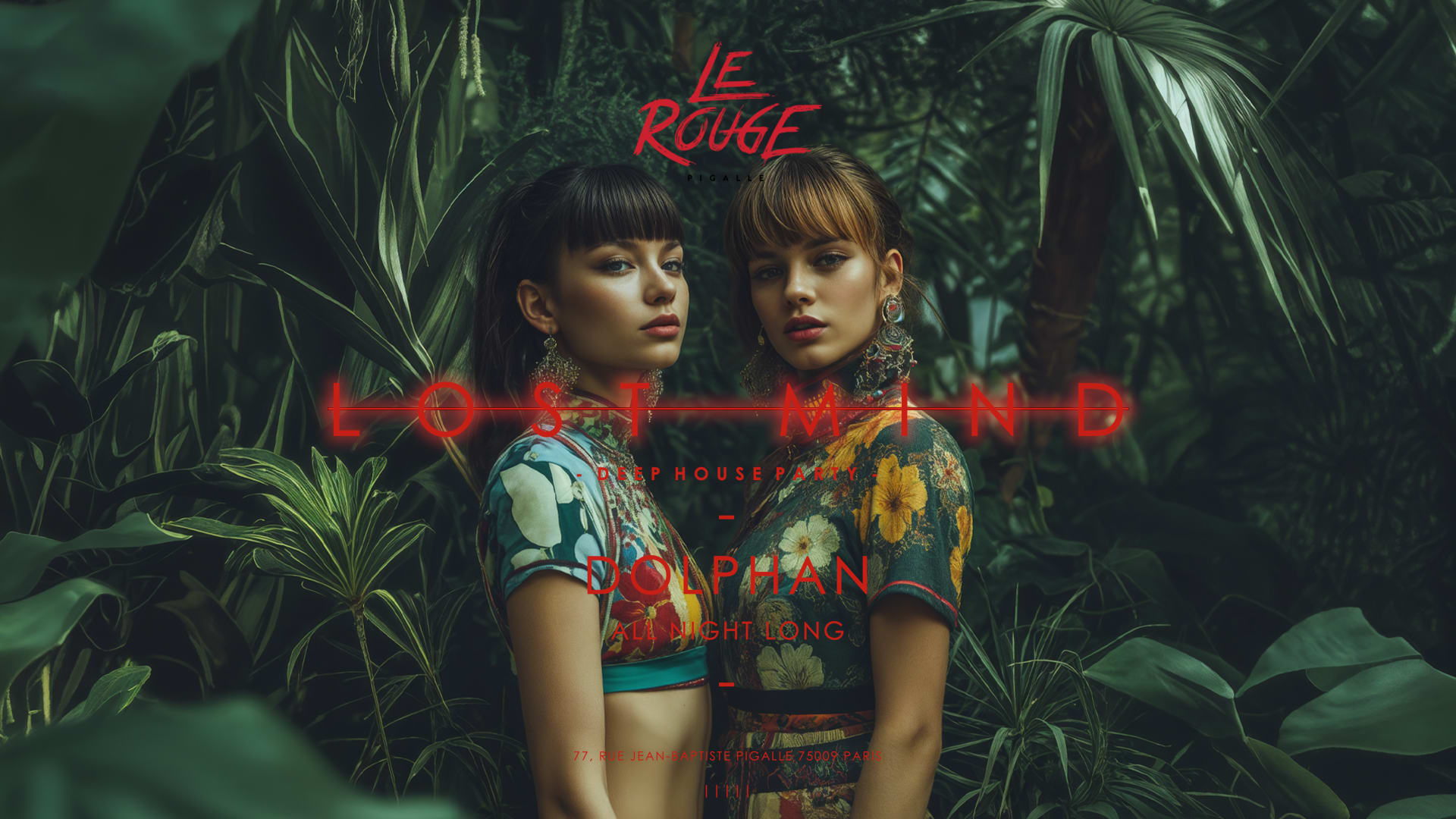 Lost Mind - Mercredi 23 Juillet - Rouge Pigalle Cover