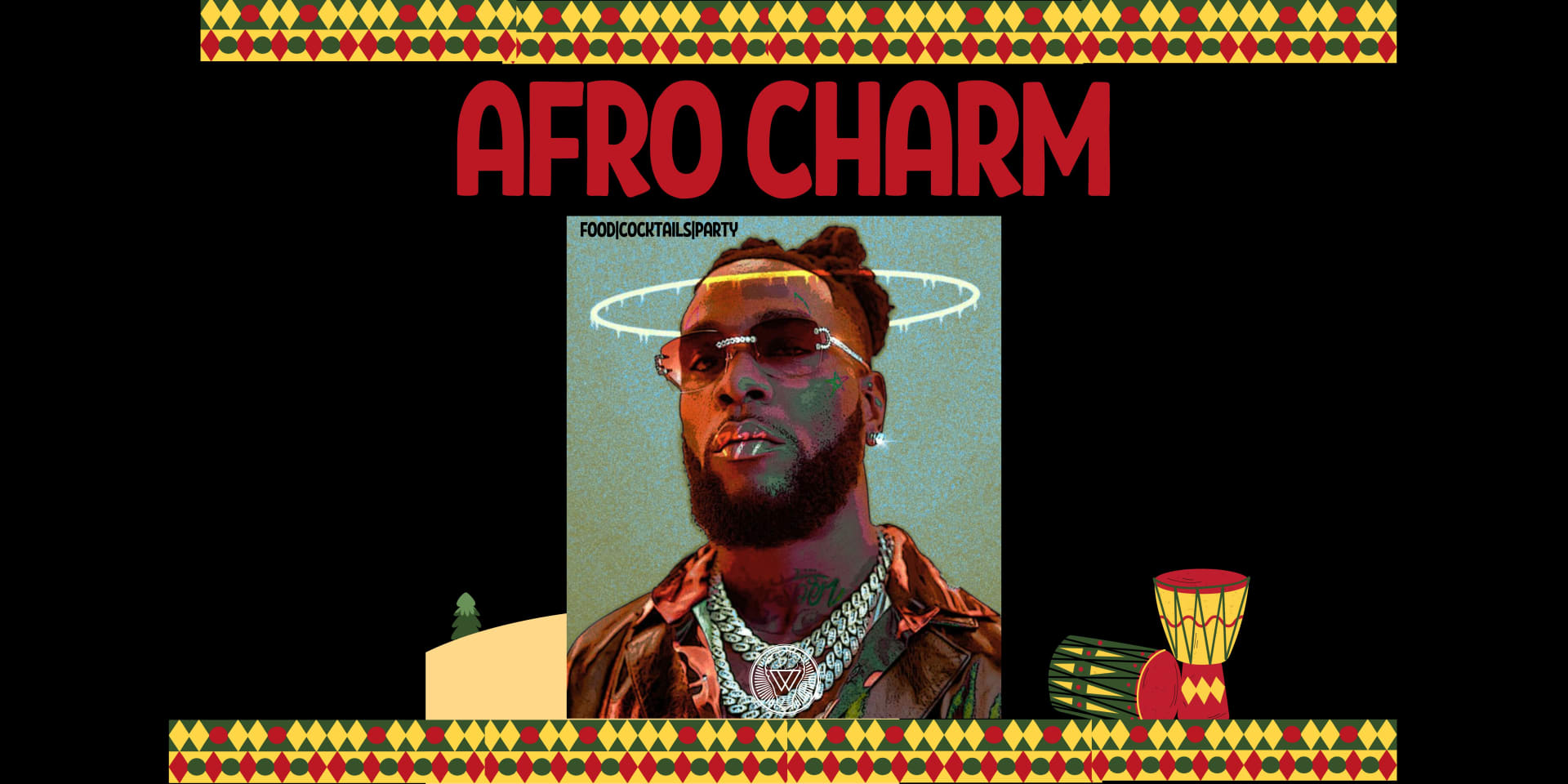 Afro Charm // Rooftop Party & Club Cover