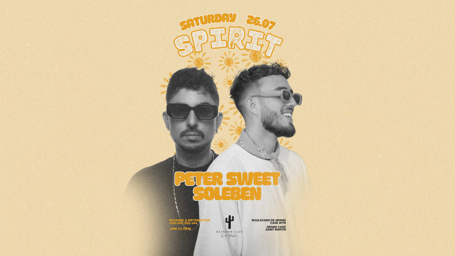 Rainbow Presents : Spirit W/ Peter Sweet & Soleben Cover
