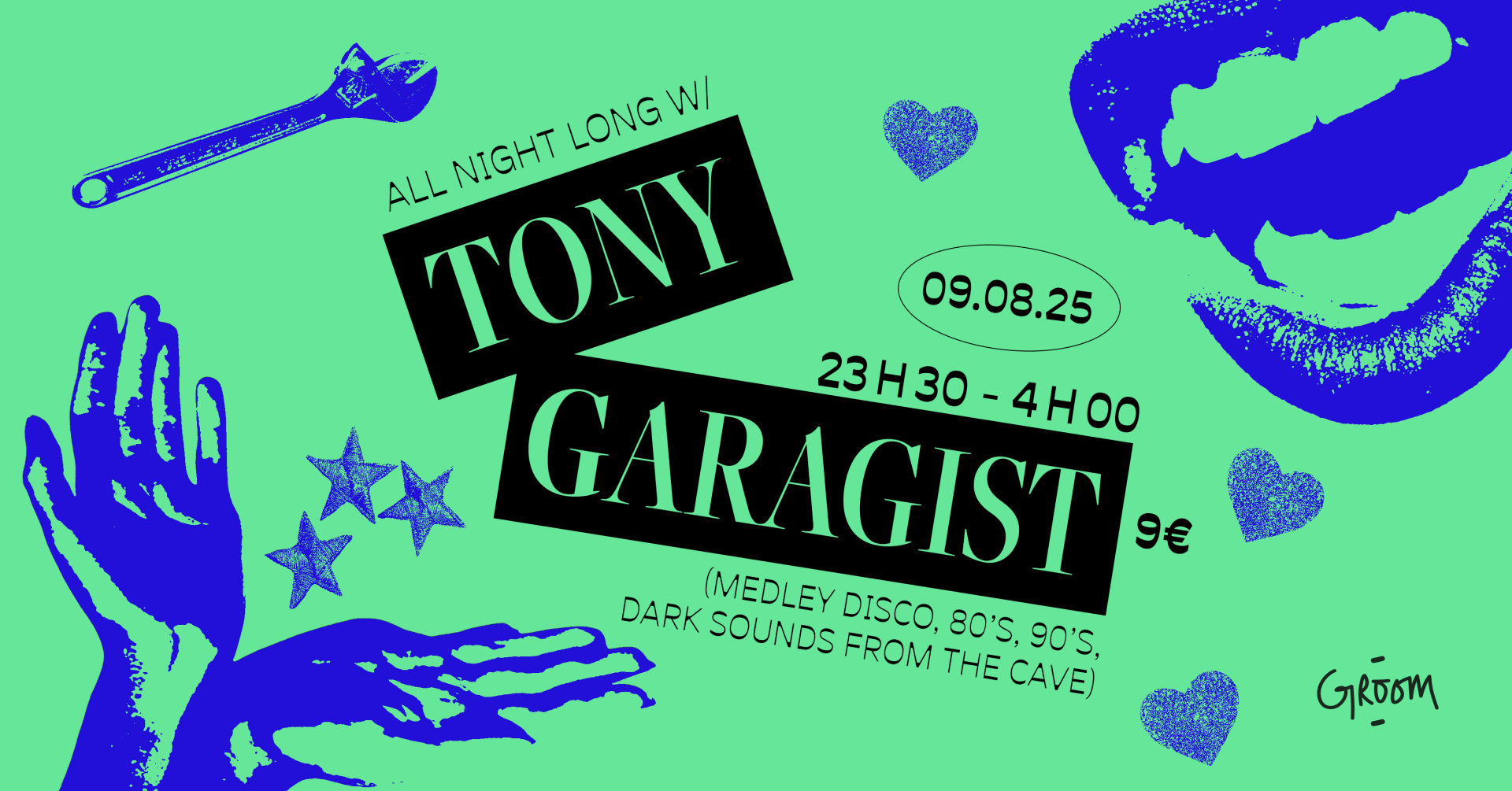 Summer Night : Tony Garagist Cover