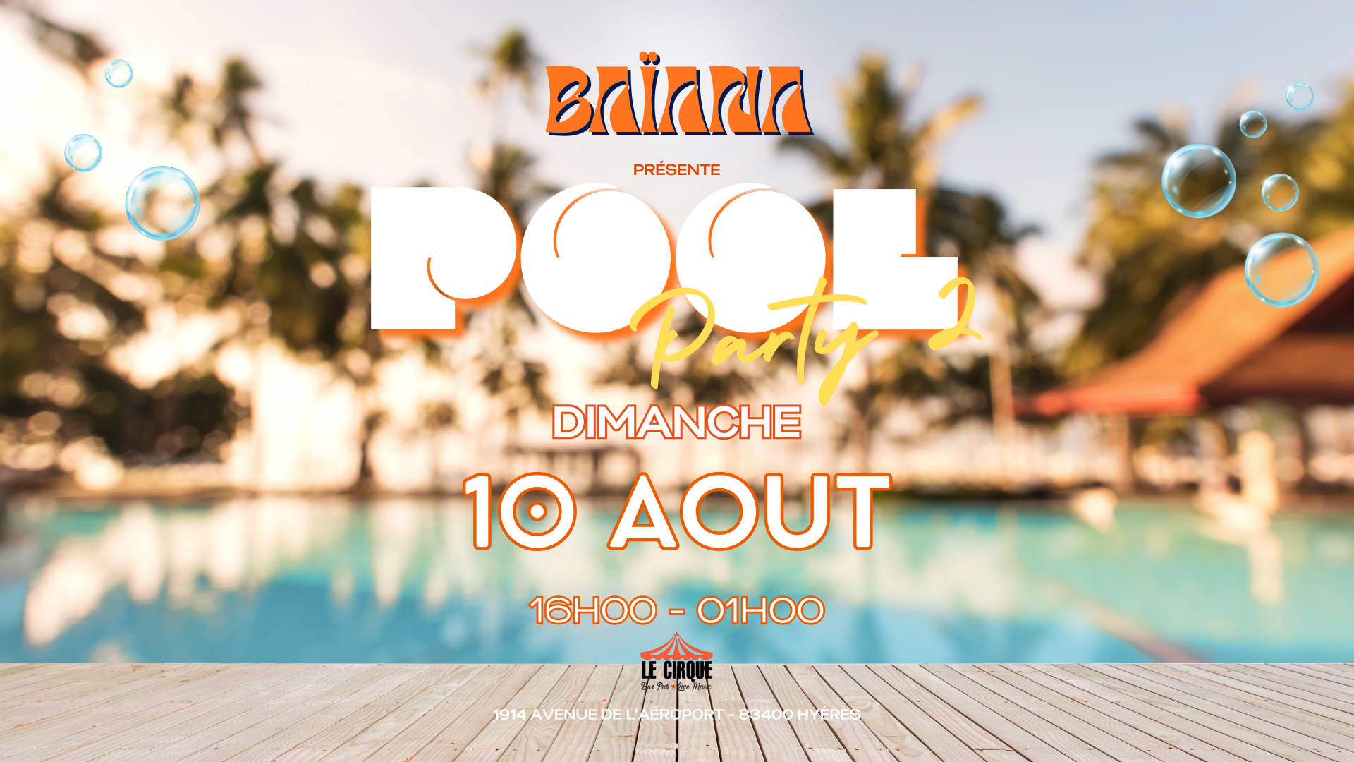 Baiana Pool Party Cover