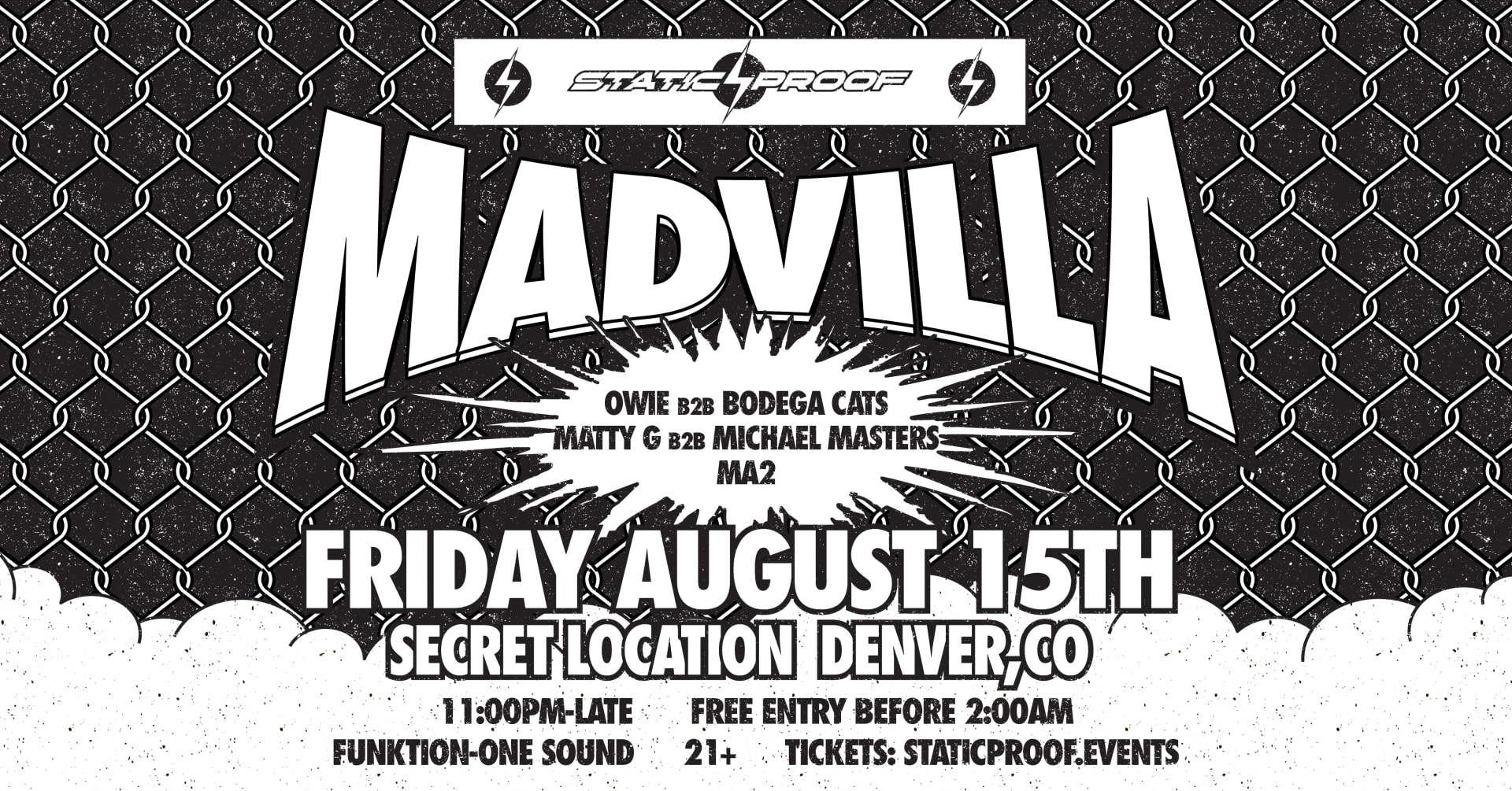 Staticproof Presents: Madvilla Cover