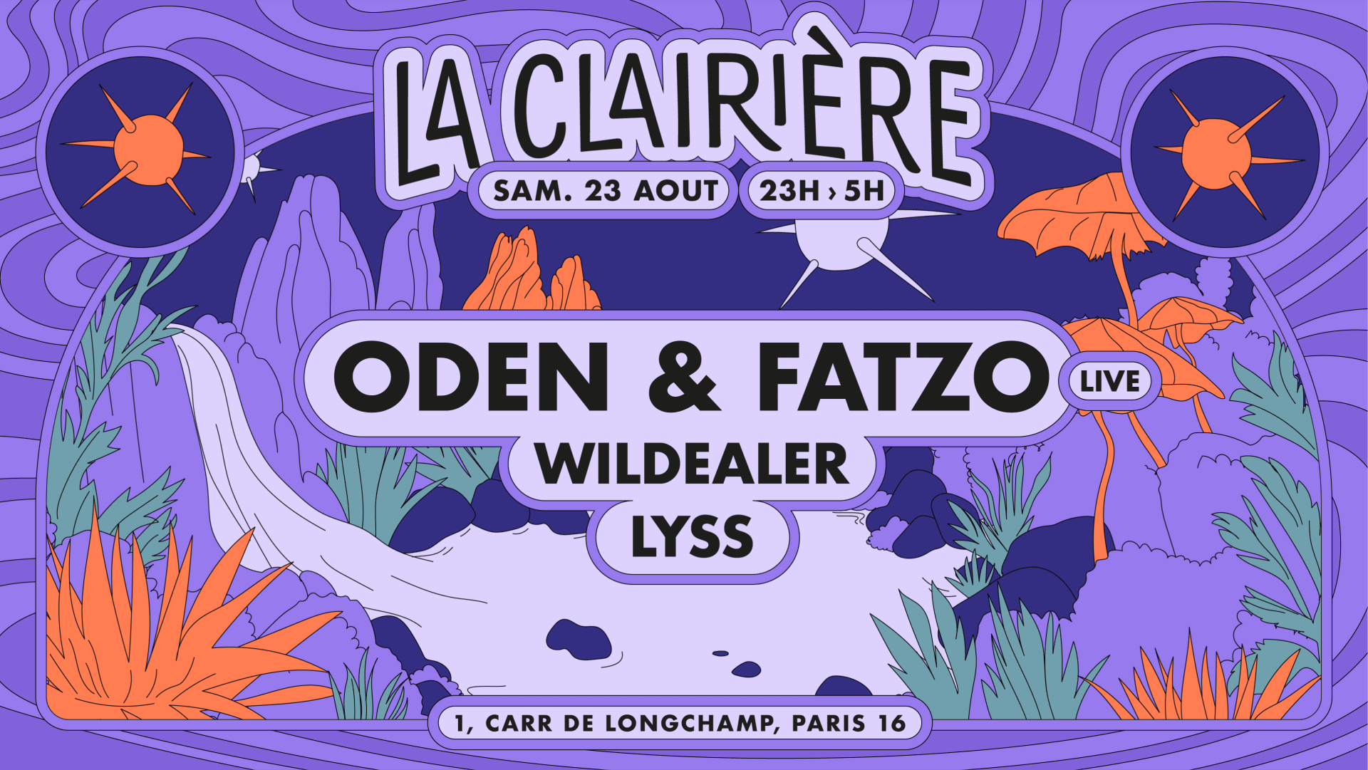La Clairière : Oden & Fatzo Cover
