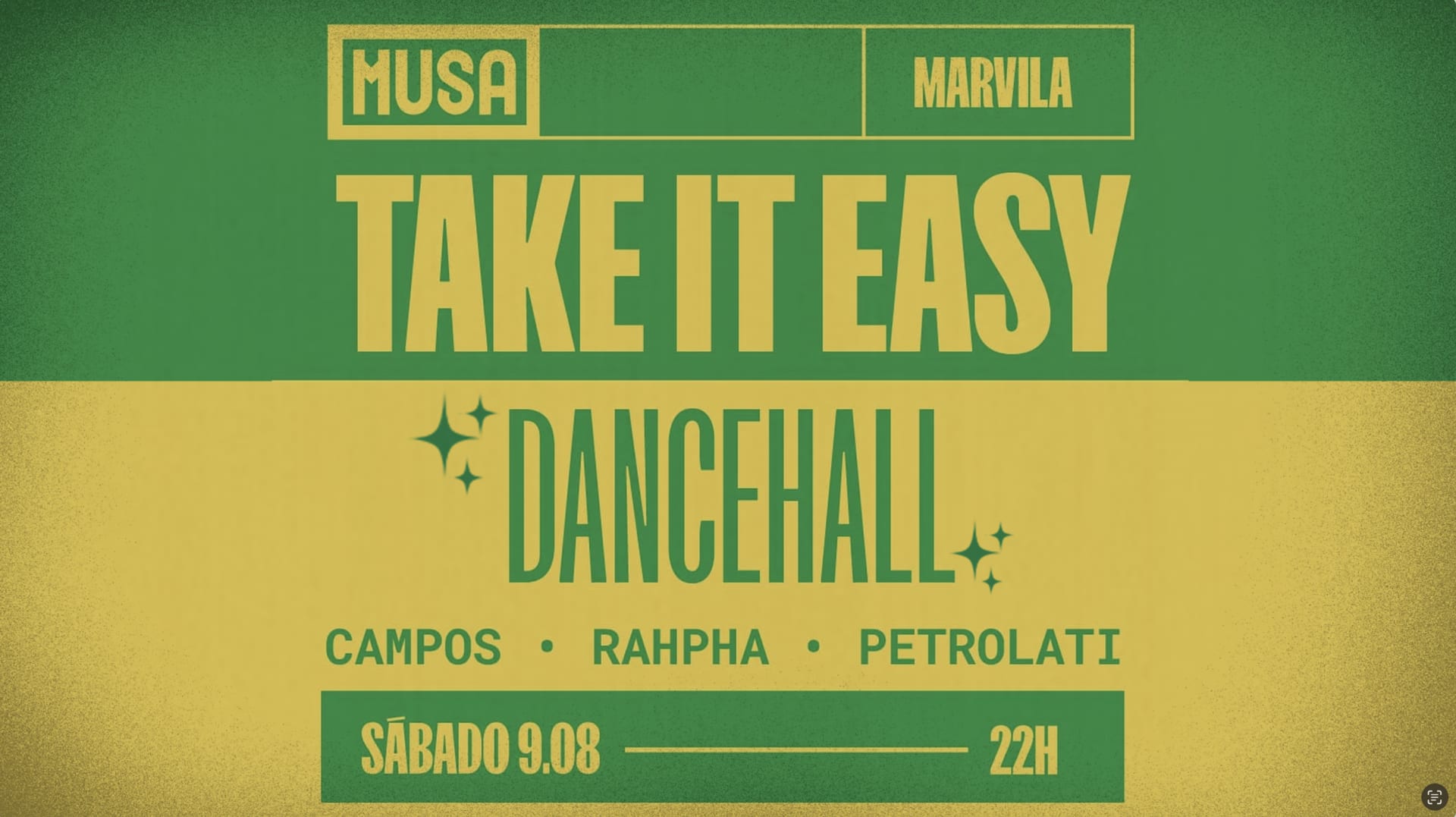 Dancehall Party . Take It Easy . Lisboa Cover