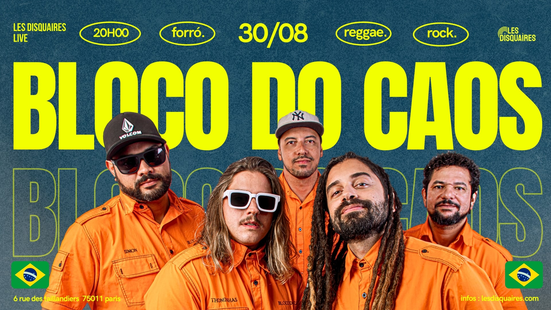 Bloco Do Caos - Live Cover