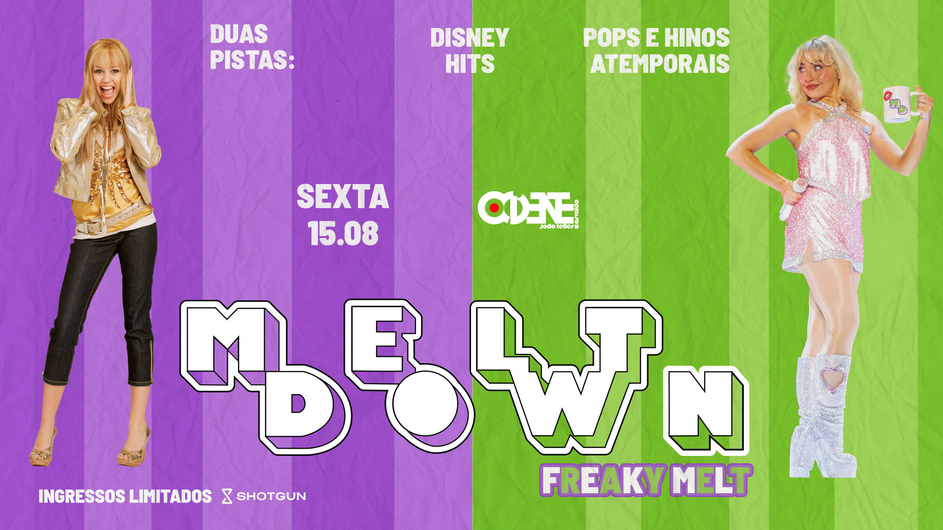 Meltdown - Freaky Melt - Sexta 15 De Agosto - Com 2 Pistas!! Cover