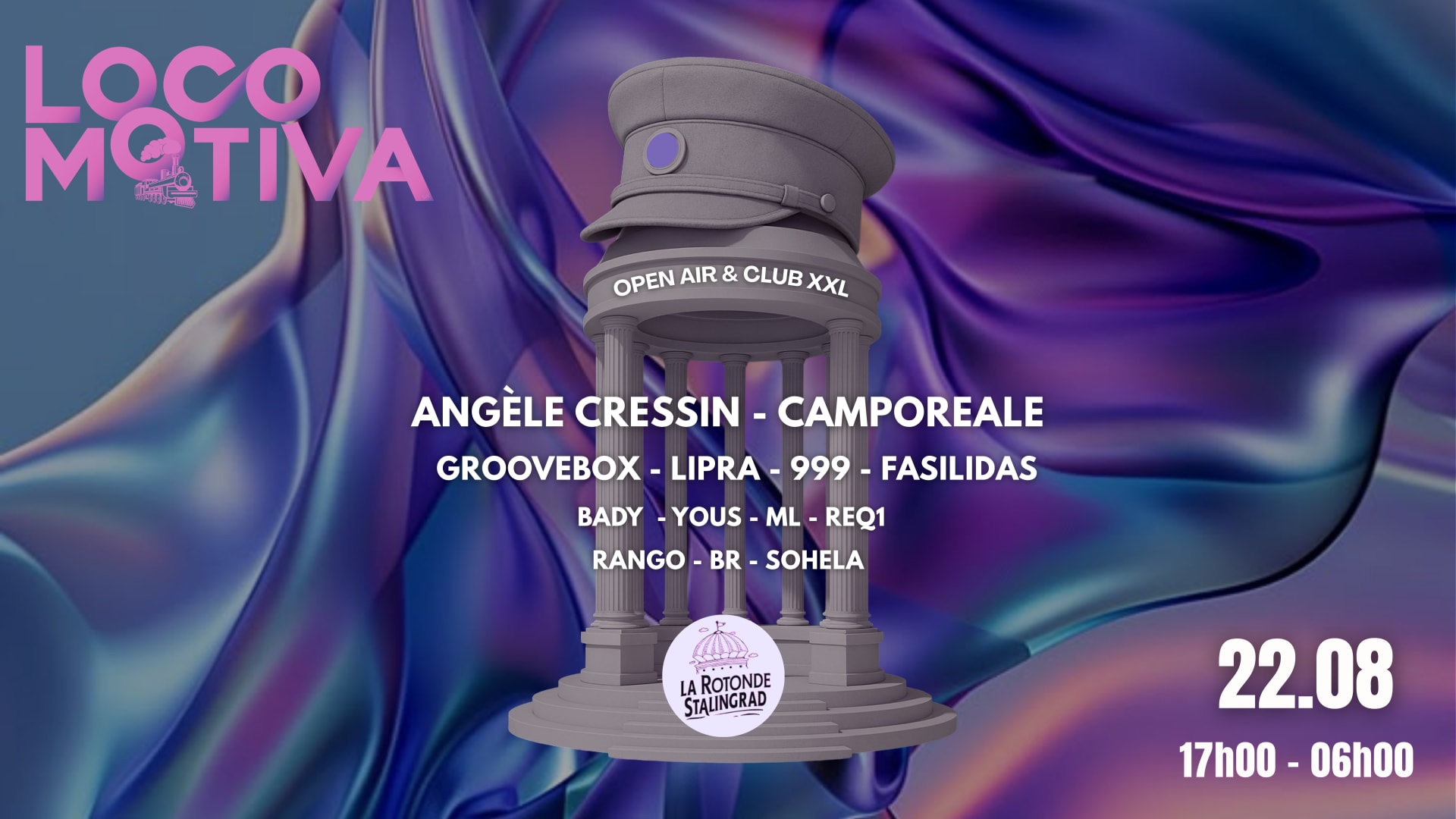 Locomotiva Xxl - Free Open Air & Club Cover