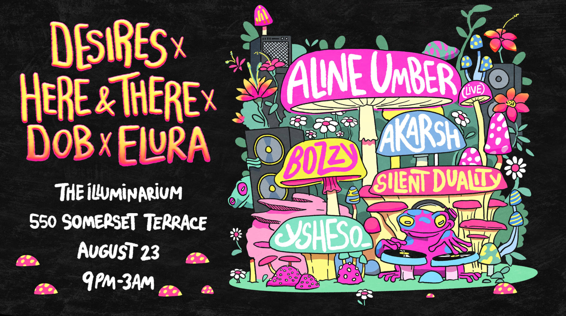 Desires X Here+There X Dob Present: Aline Umber (Live) Cover
