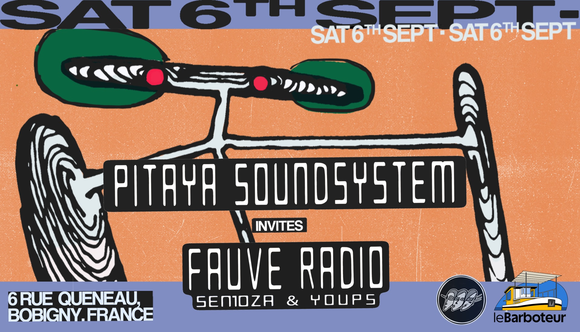 Pitaya Soundsystem @Barboteur Cover