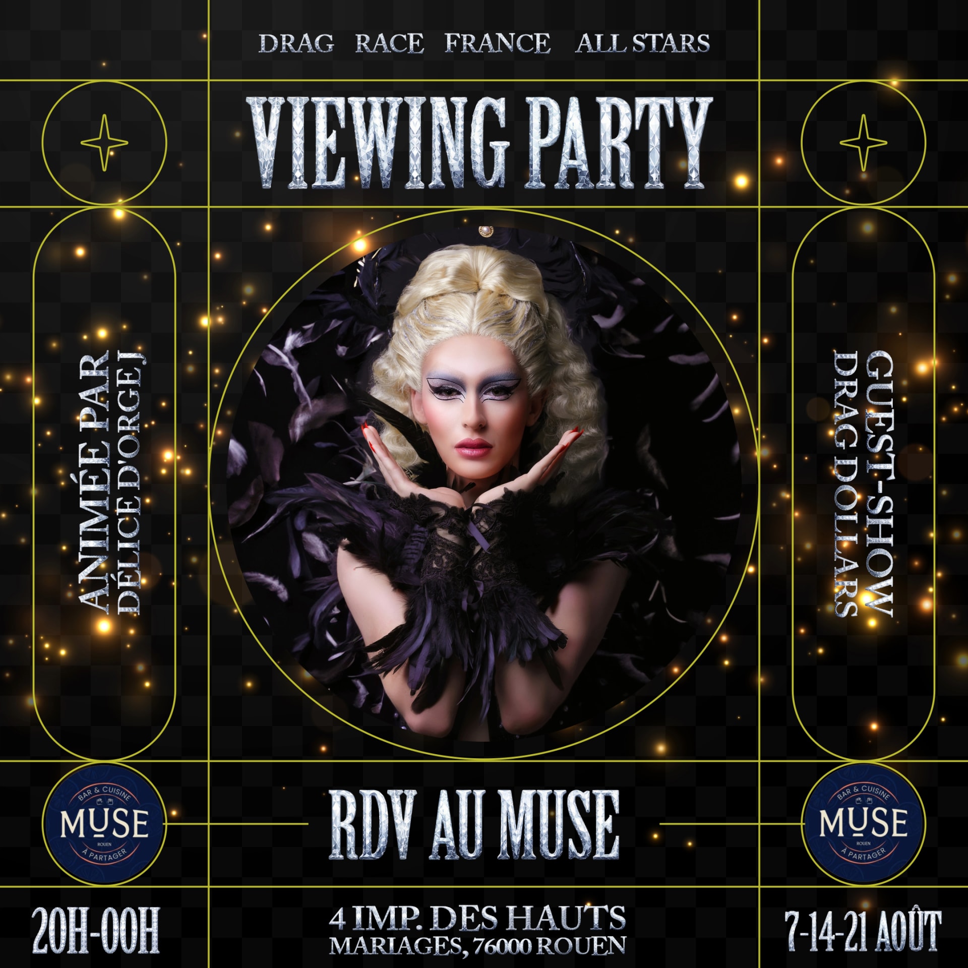 Viewing Party : Dragrace France All Stars Ep 7 Cover