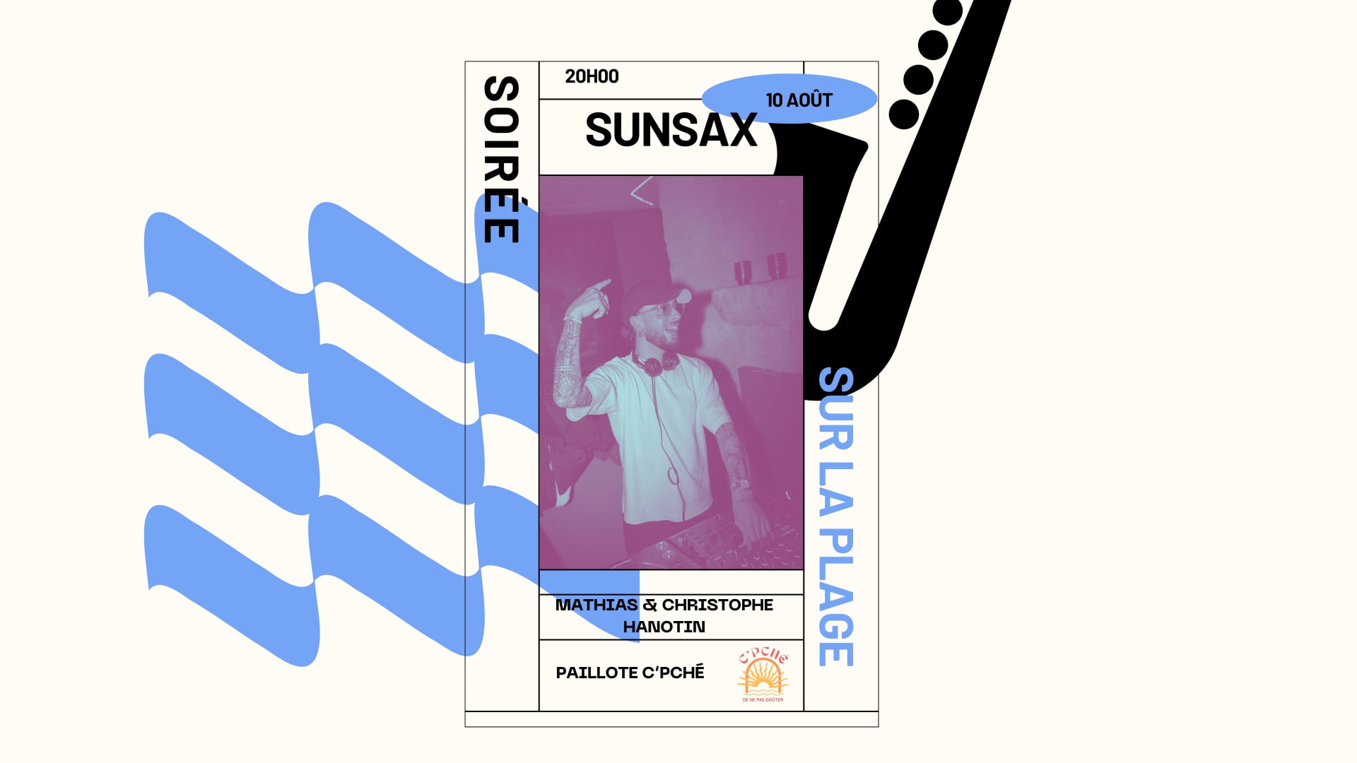 Sunsax Sur La Plage Cover