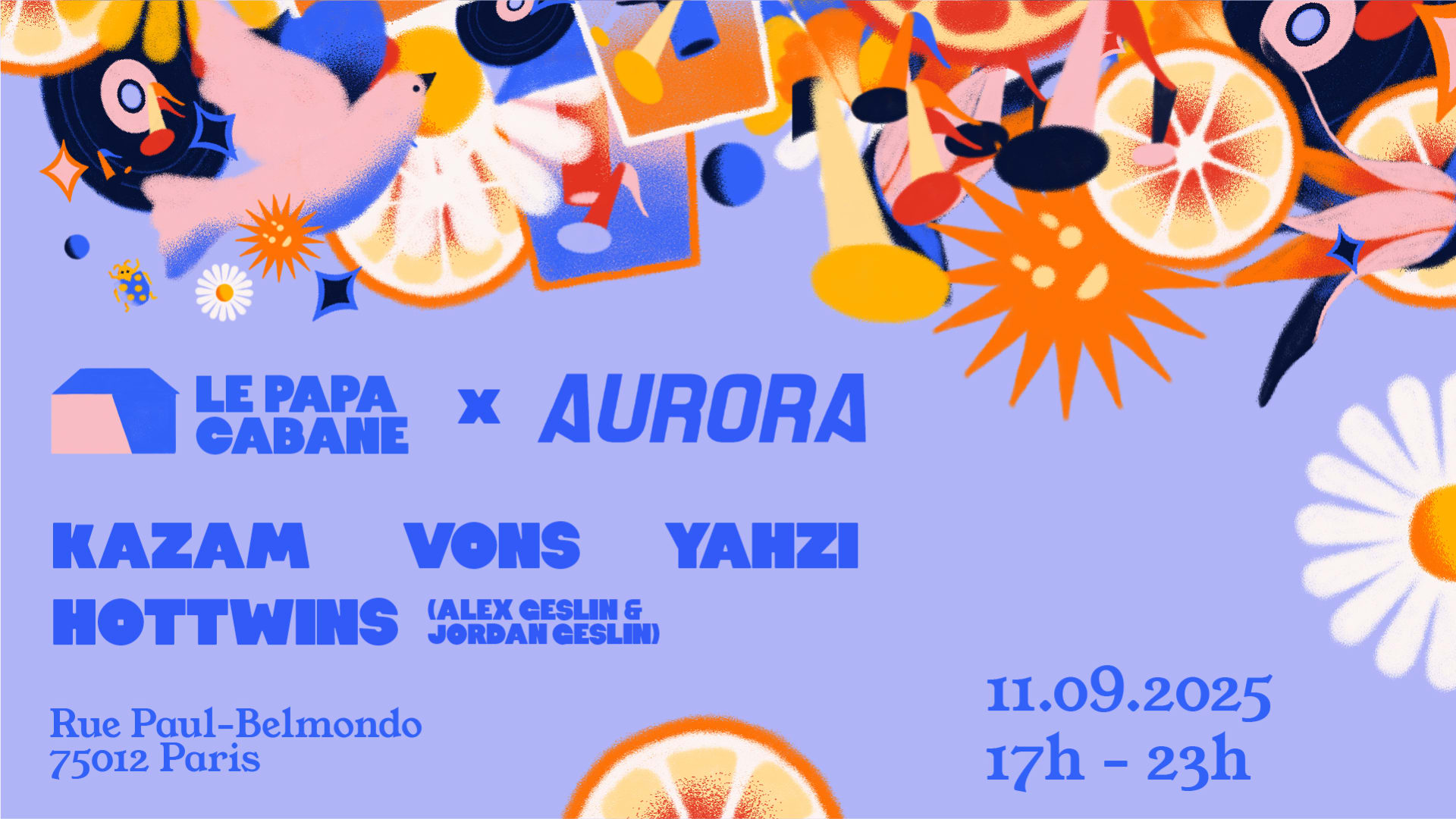 (Open Air) Le Papa Cabane X Aurora Cover