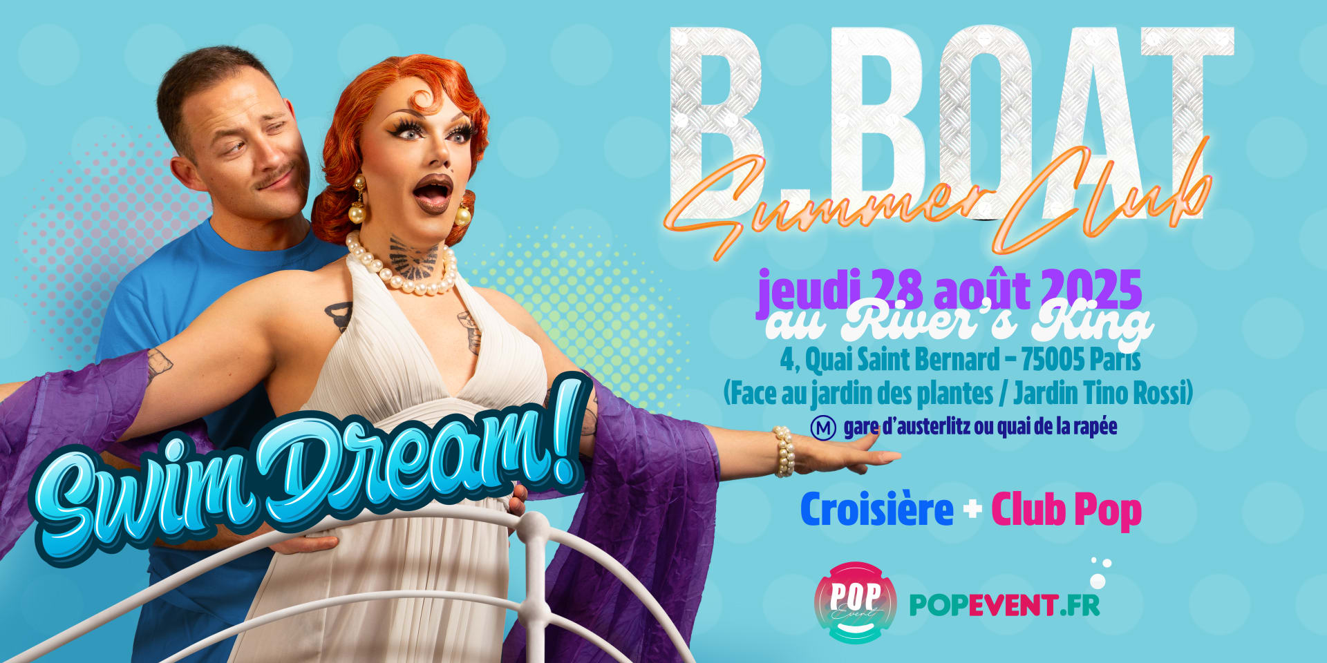 B.Boat Summer Cruise + Club Pop Cover