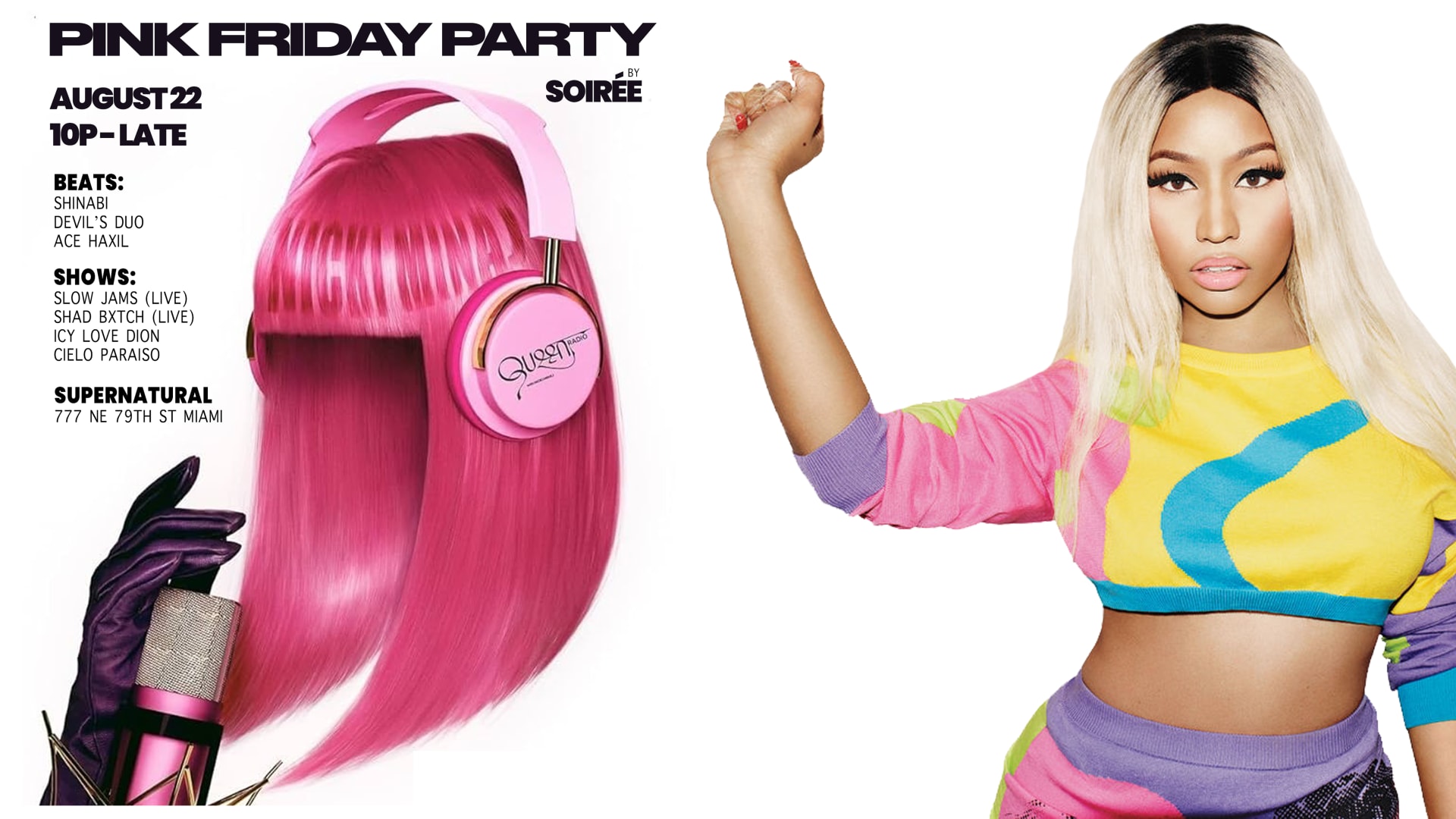 Pink Friday: Nicki Minaj Night Cover