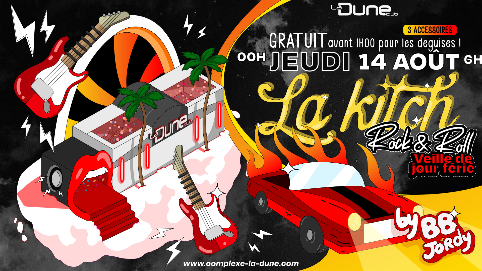 La Kitch Rock & Roll - Jeudi 14 Août Cover