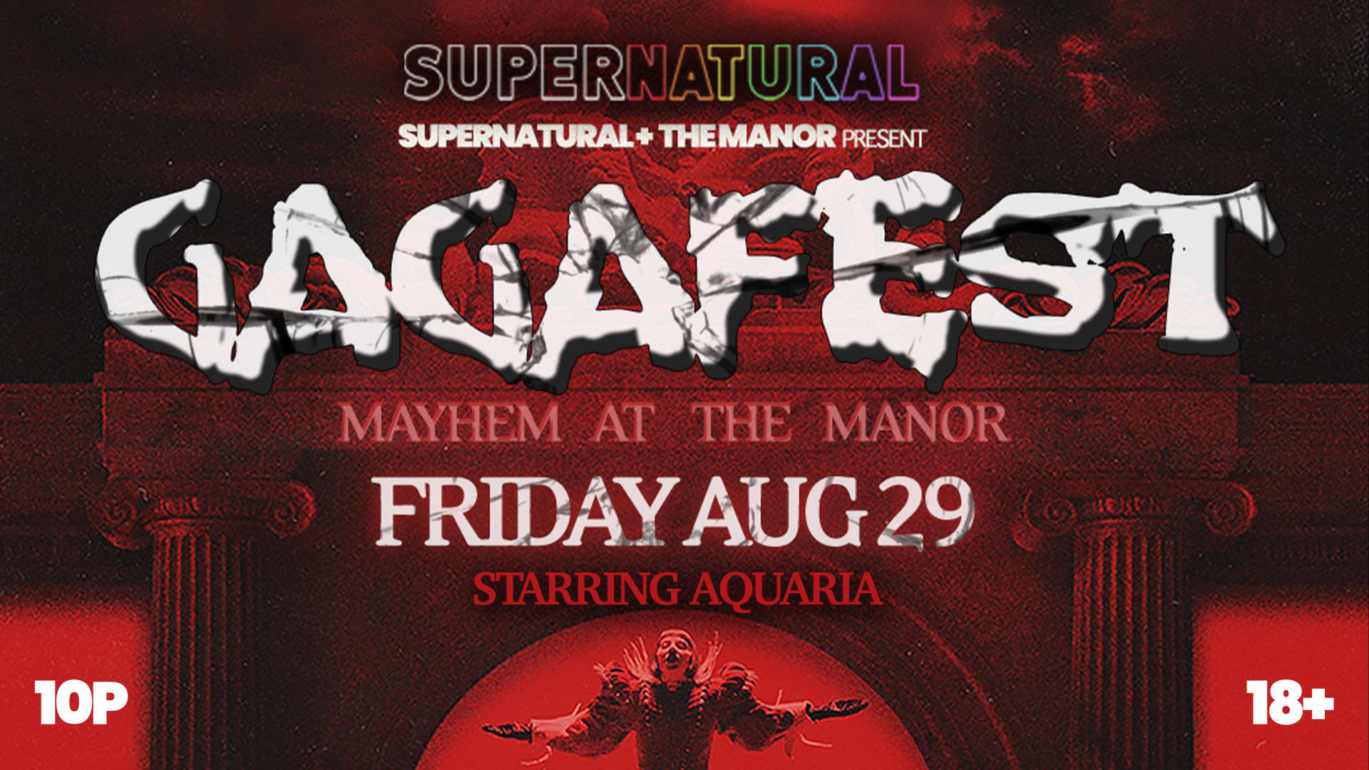 Gagafest: Mayhem At The Manor Ft. Aquaria Cover