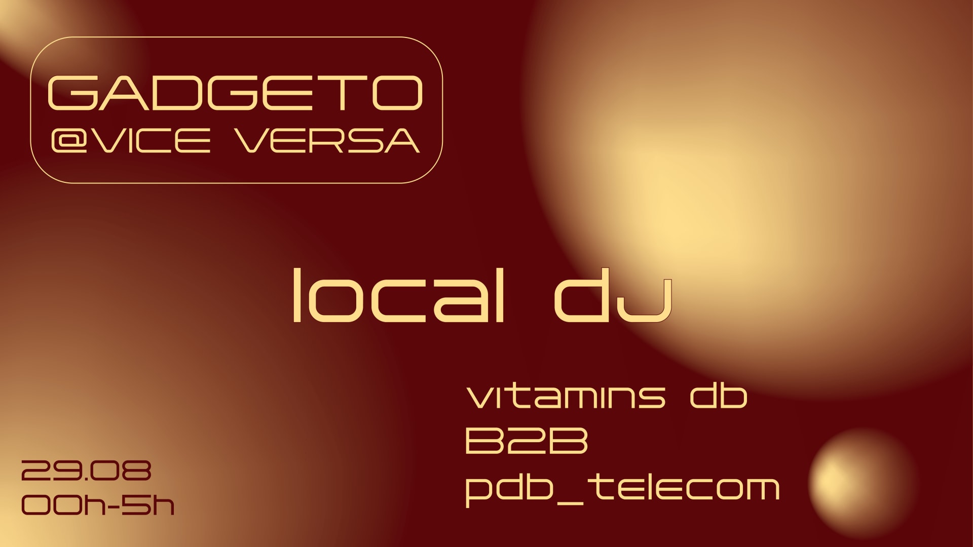 Vice Versa : Gadgeto & Local Dj Cover