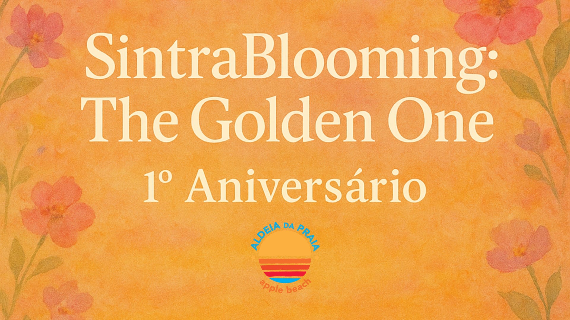 Sintrablooming: The Golden One - 1 Ano Cover