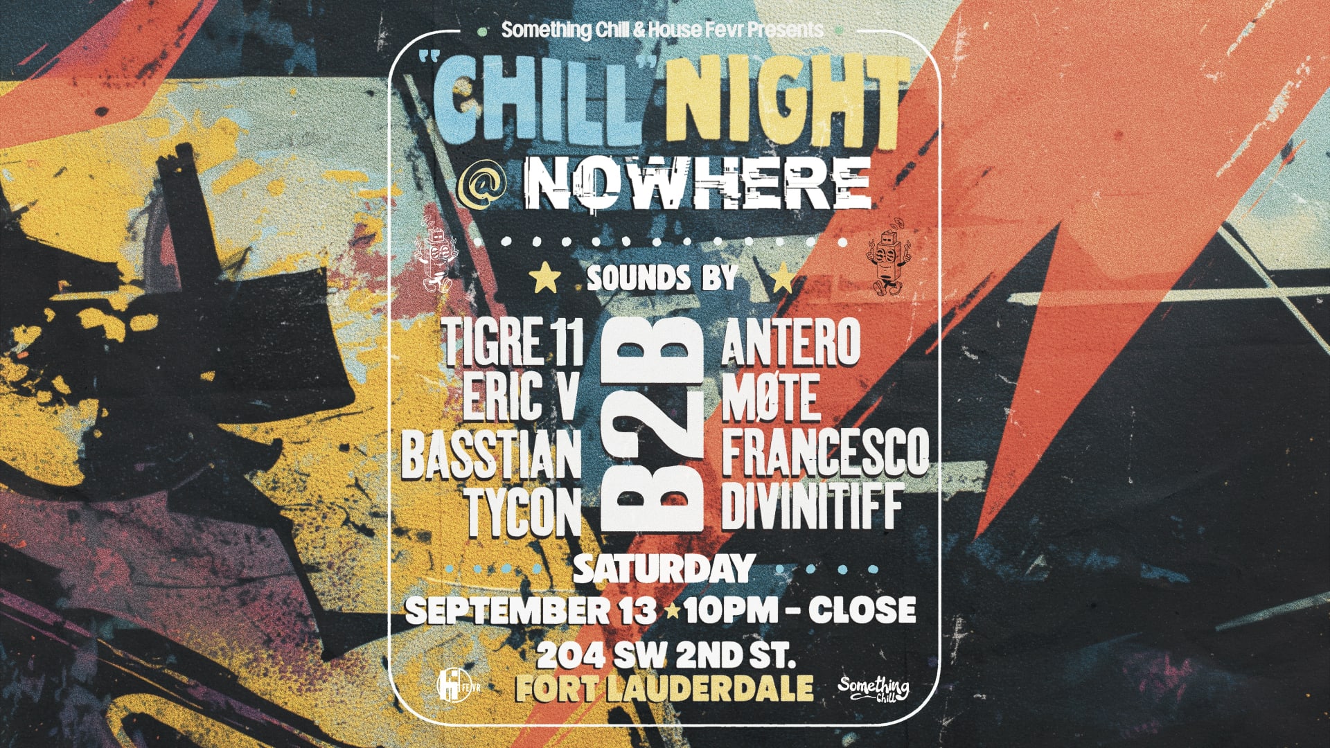 Chill Night @Nowhere | "Something Chill" [Takeover] Cover