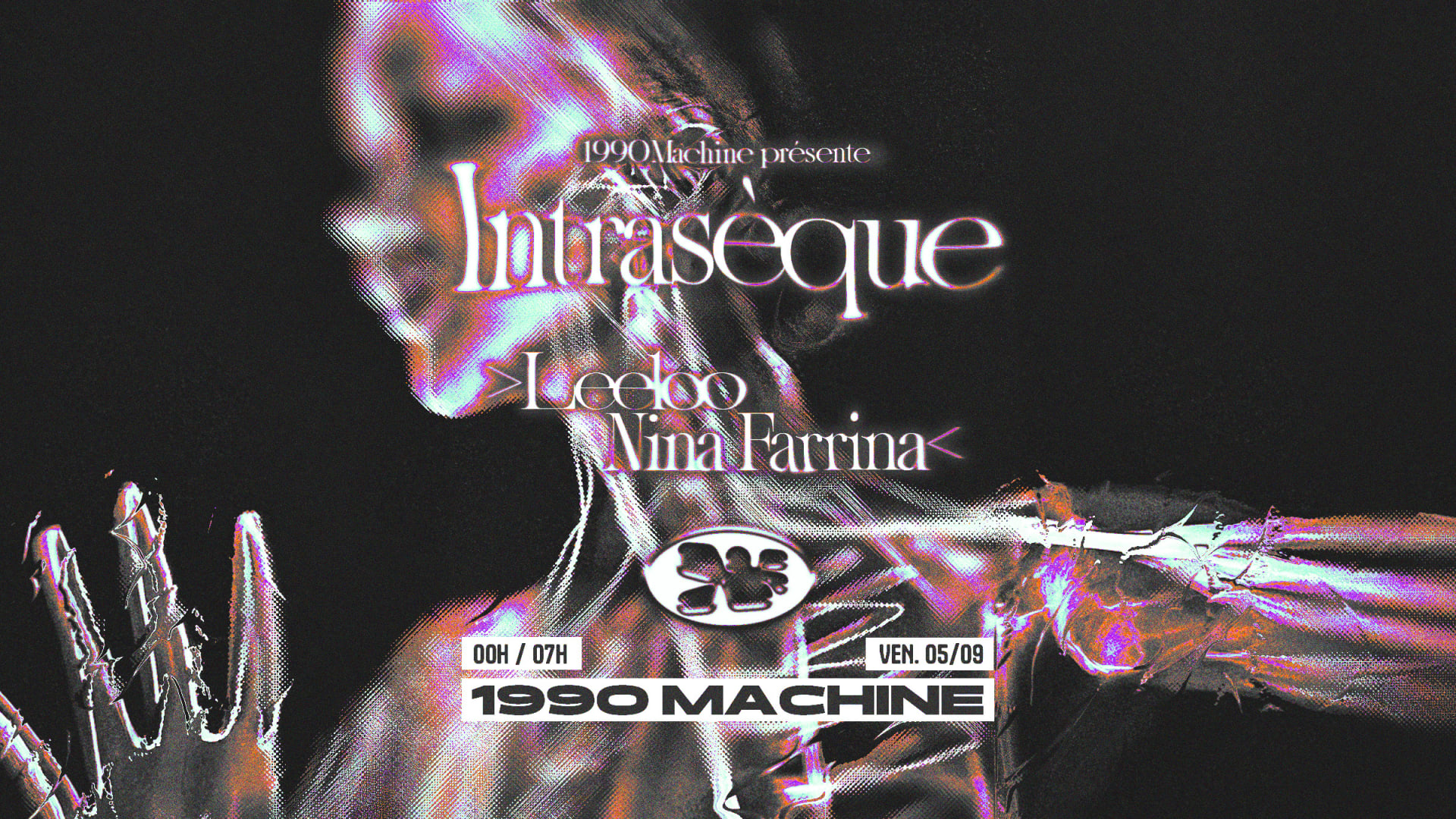 Intraseque Par 1990machine W/ Nina Farrina & Leeloo Cover