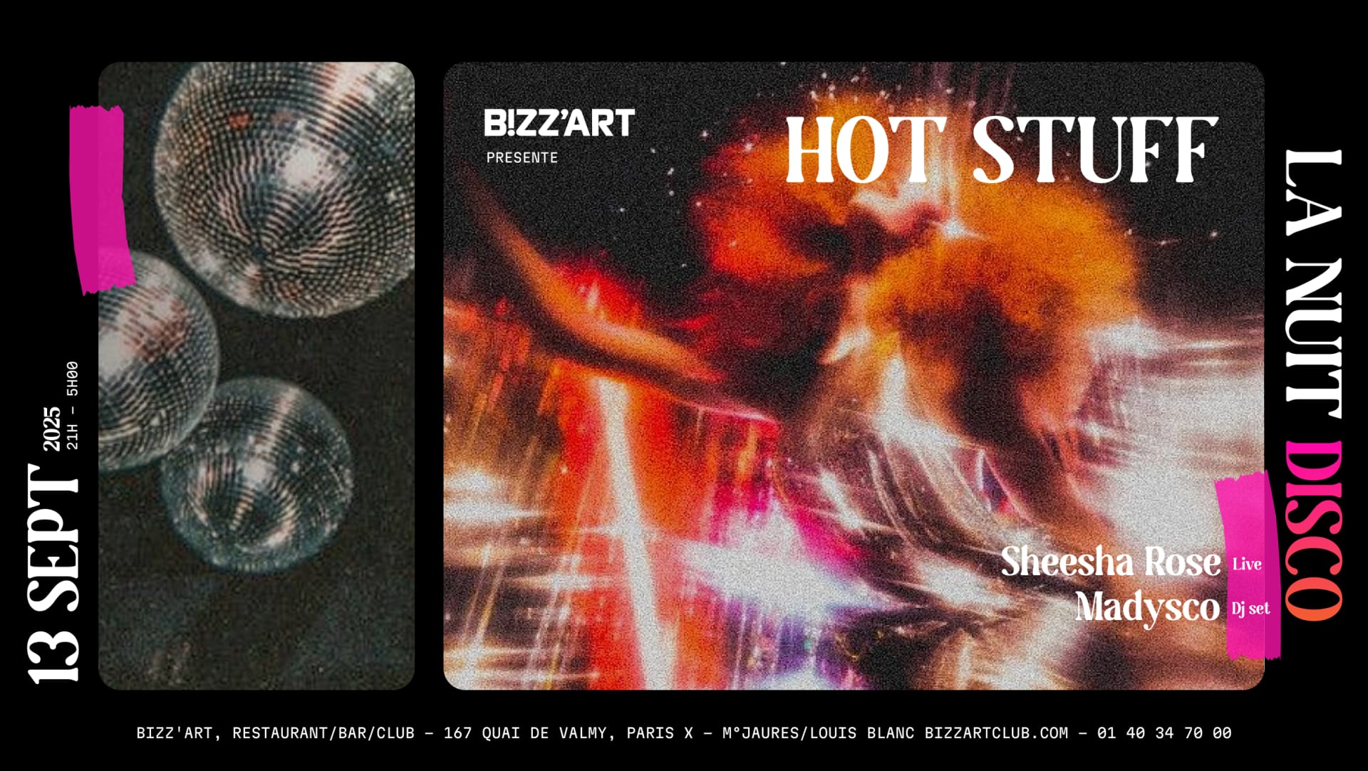 Hot Stuff-La Nuit Disco Du Bizz'art Paris #2 Cover