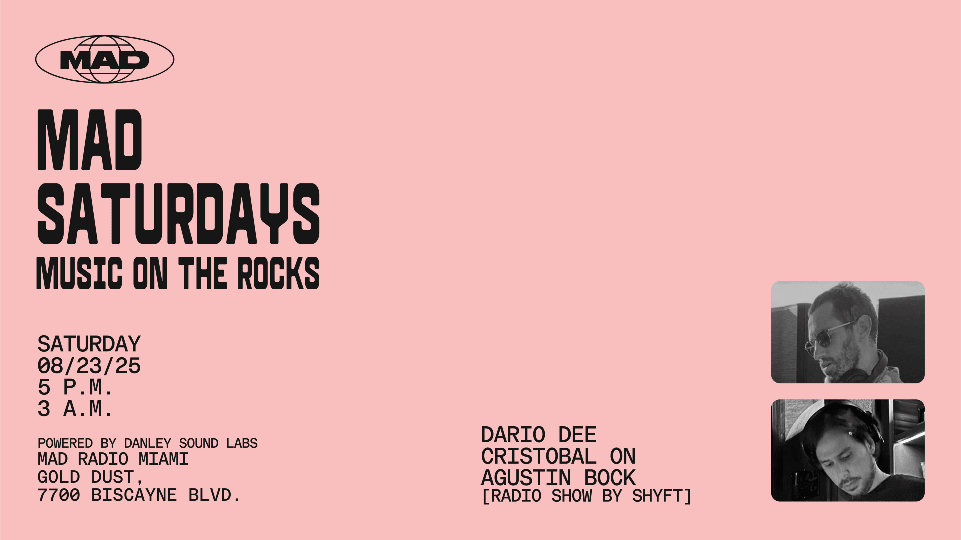 Mad Saturdays / Music On The Rocks Cover