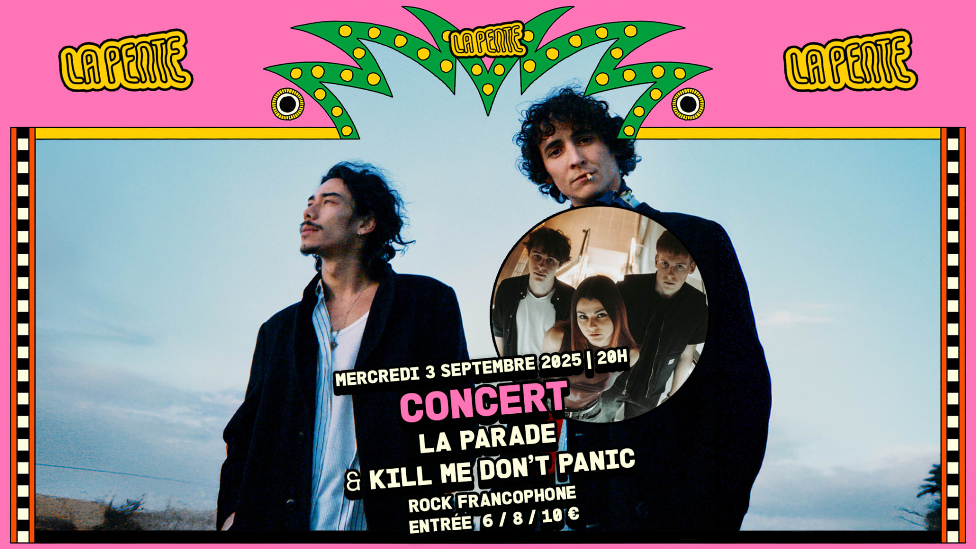 Concert : La Parade & Kill Me Don't Panic Cover