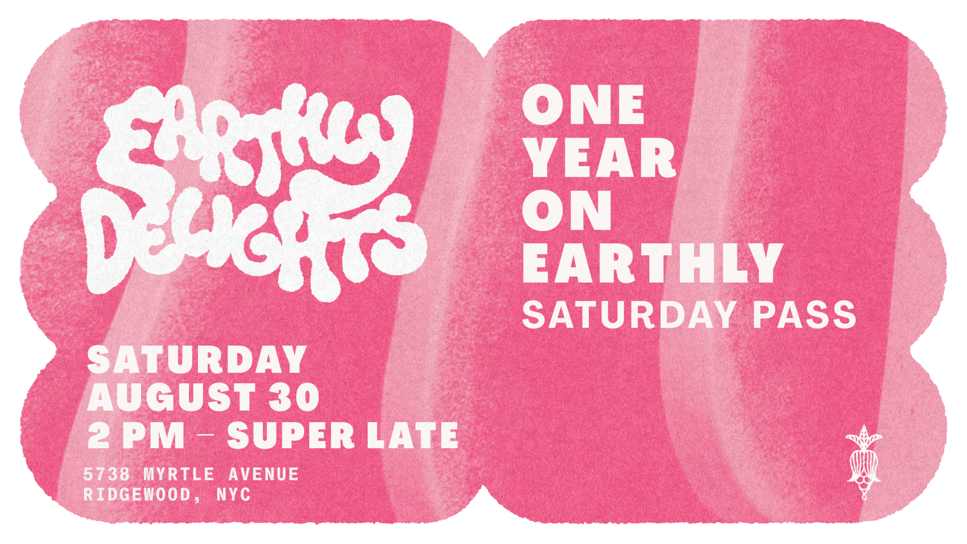 One Year On Earthly :: Saturday Single-Day Pass Cover
