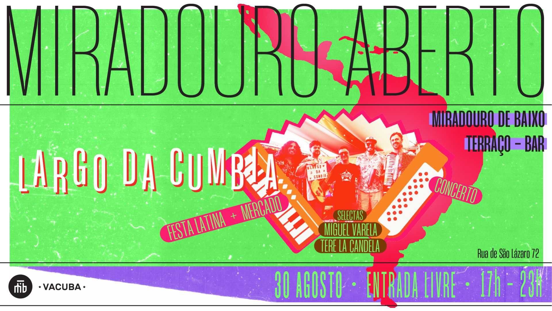 Festa Latina C/ Largo Da Cumbia Cover