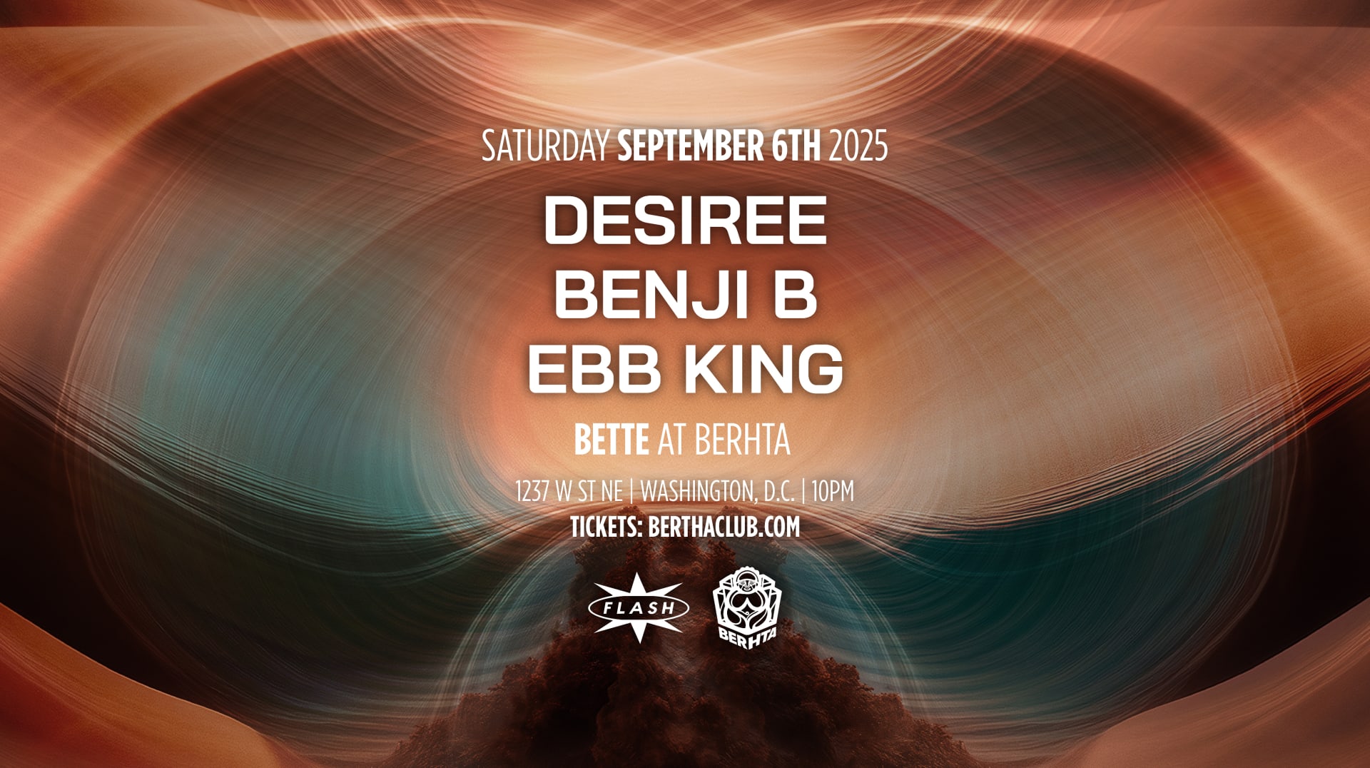 Desiree - Benji B At Berhta Cover