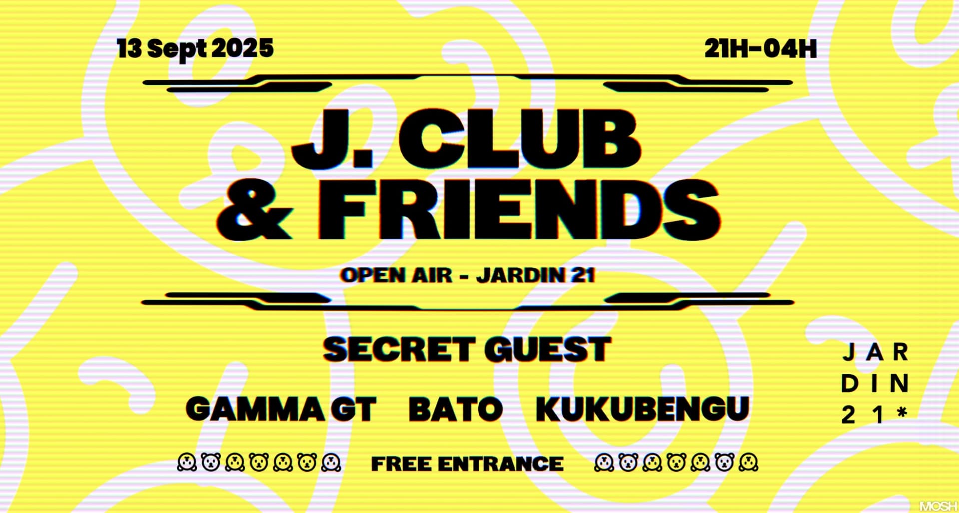 J Club & Friends X Jardin21 - Open Air Cover
