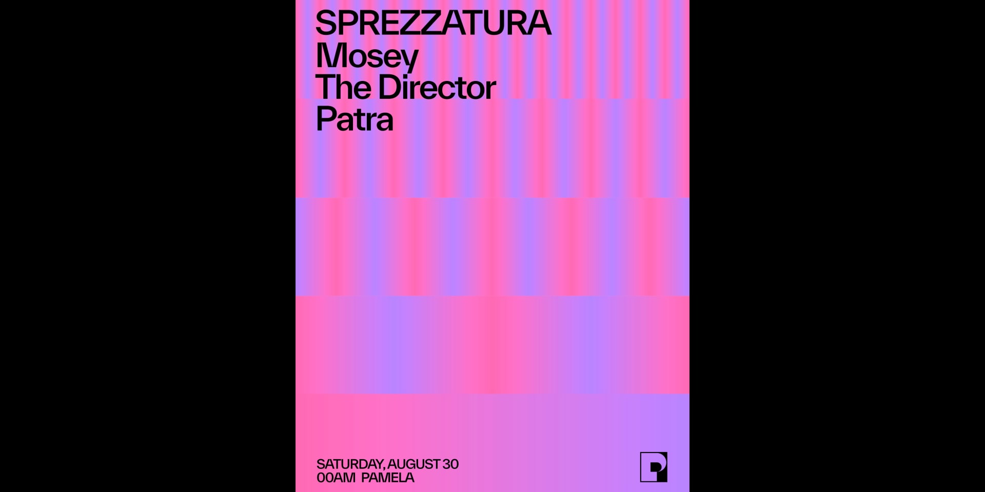 Sprezzatura W/ Mosey, The Director, Patra Cover