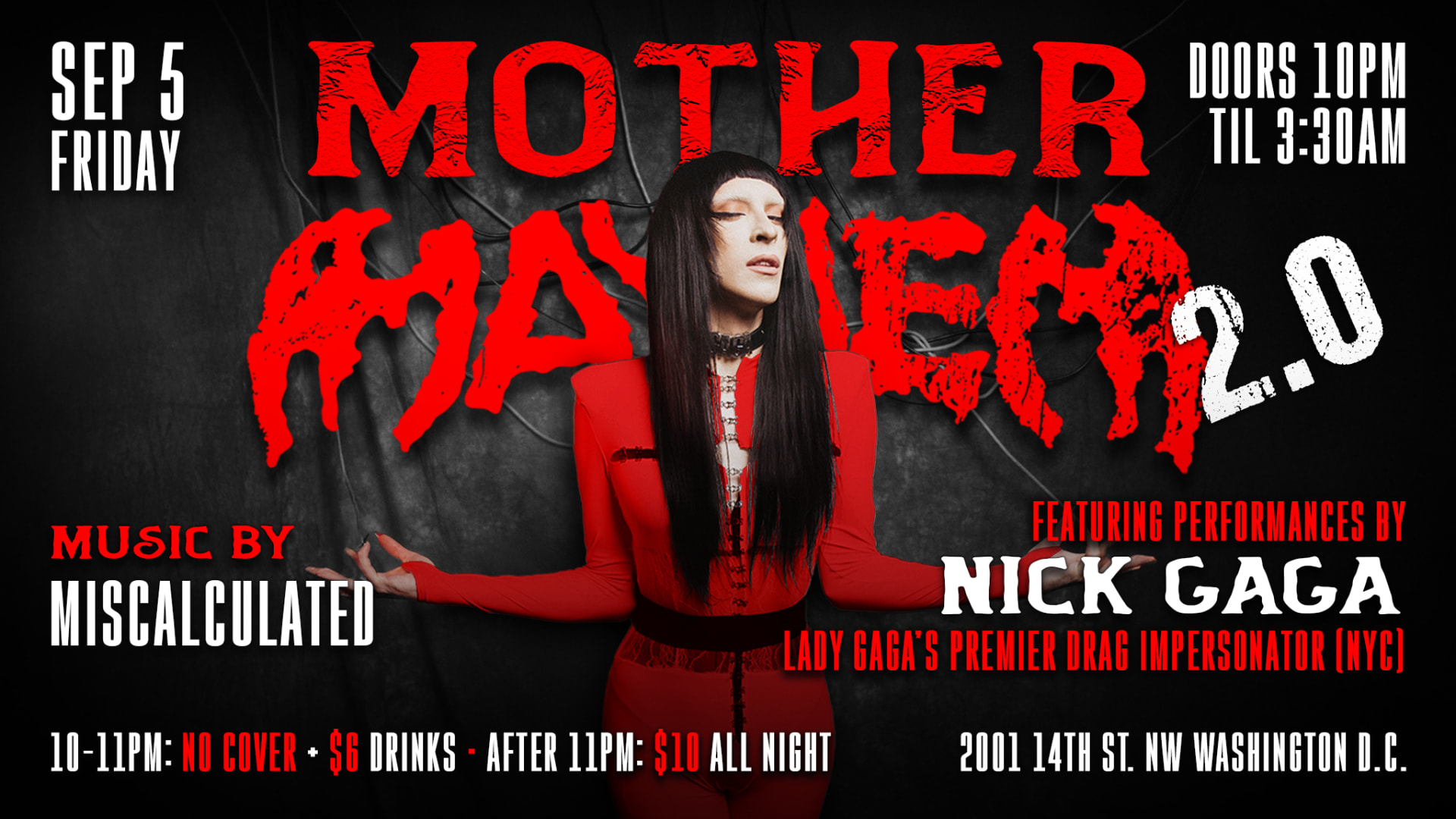 Mother Mayhem 2.0 With Nick Gaga & Miscalculated Cover