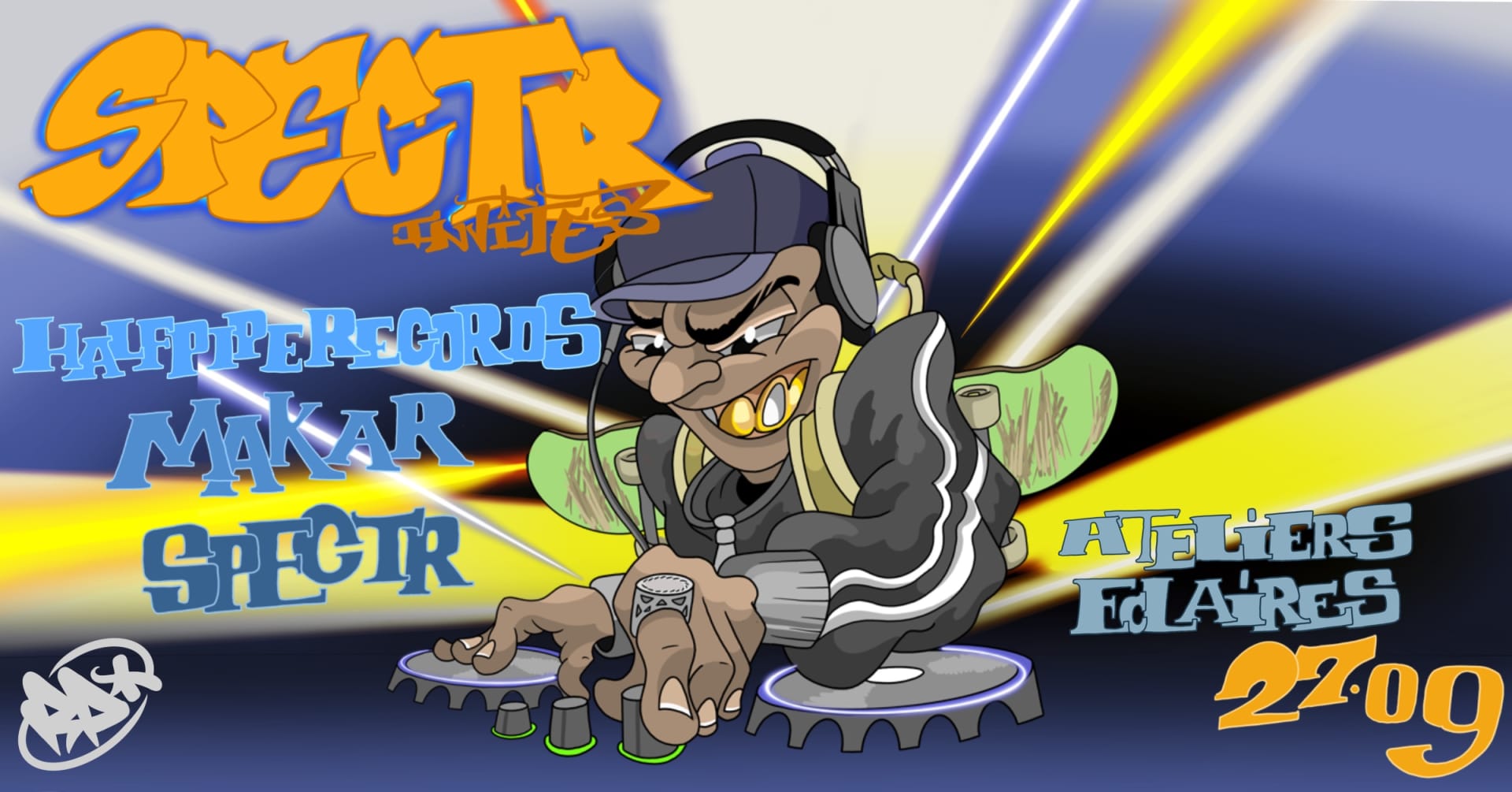 Spectr W/ Halfpipe Records, Makar & More Cover