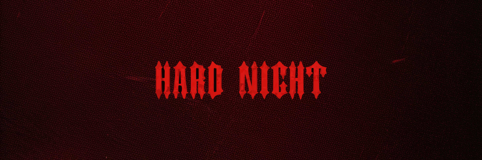 Hard Night Cover