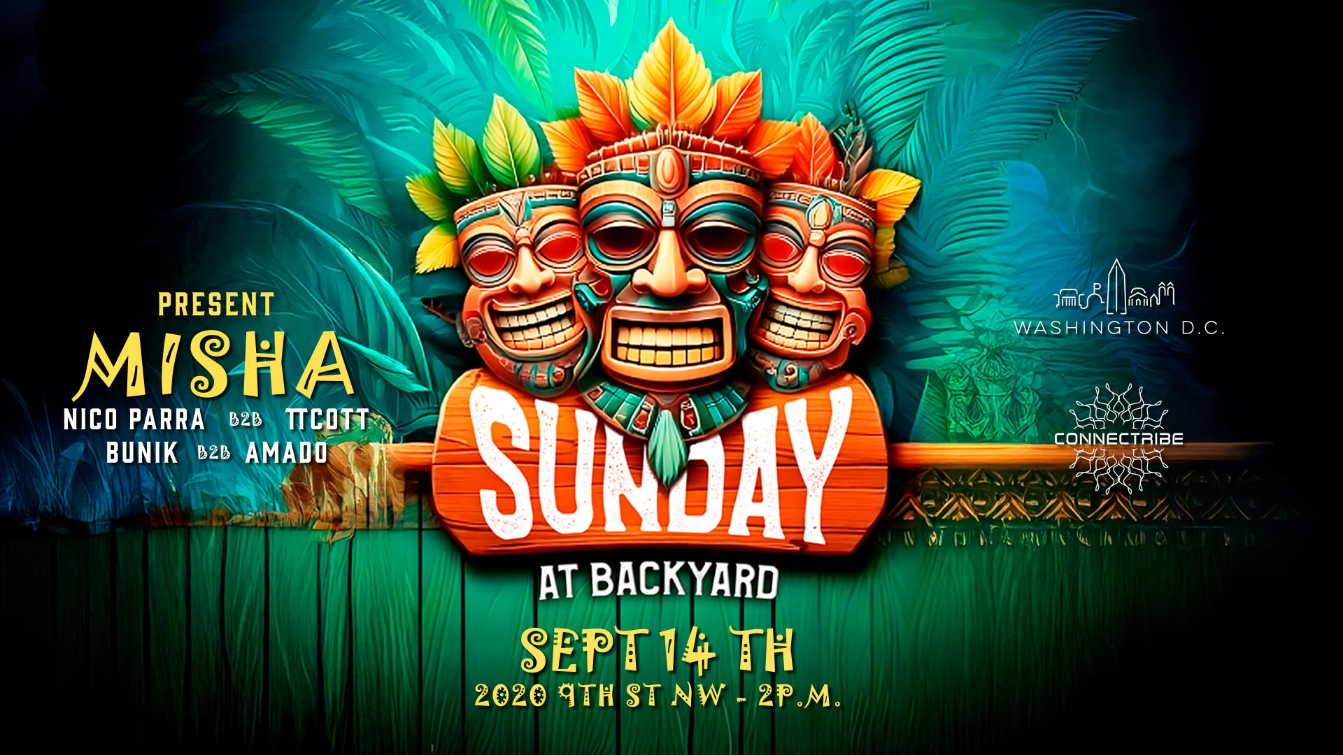 Sunday At Backyard Tikitaka Cover