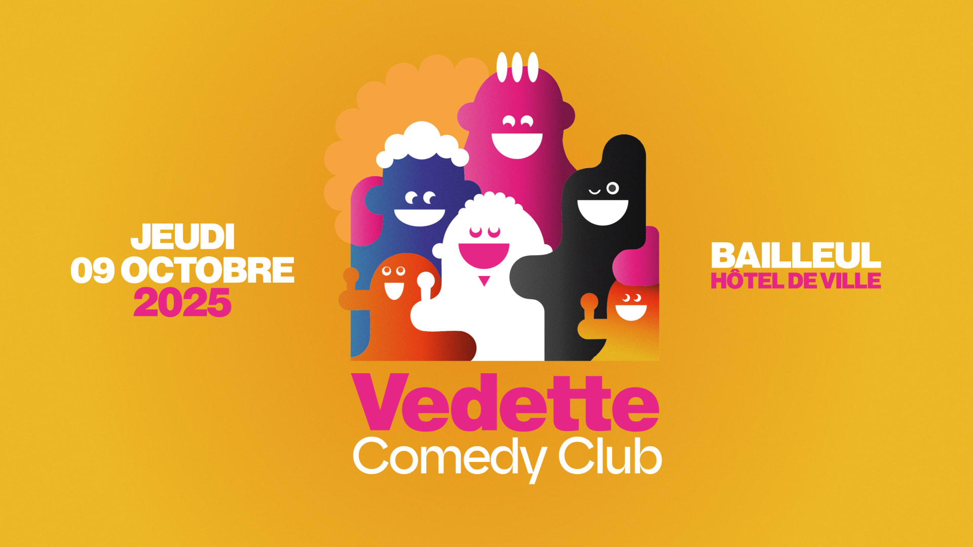 Vedette Comedy Club Cover