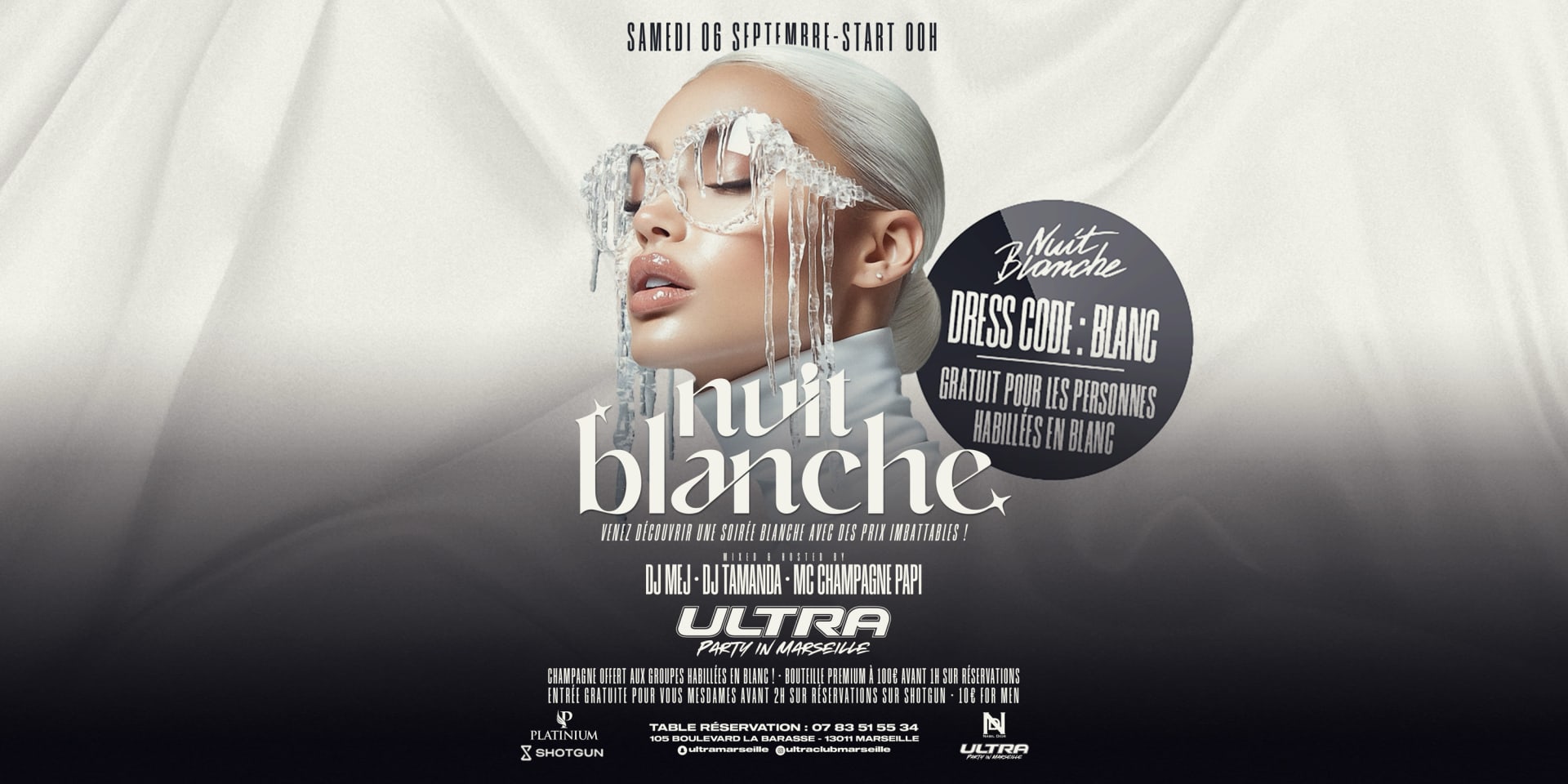 Nuit Blanche (White Party) Cover