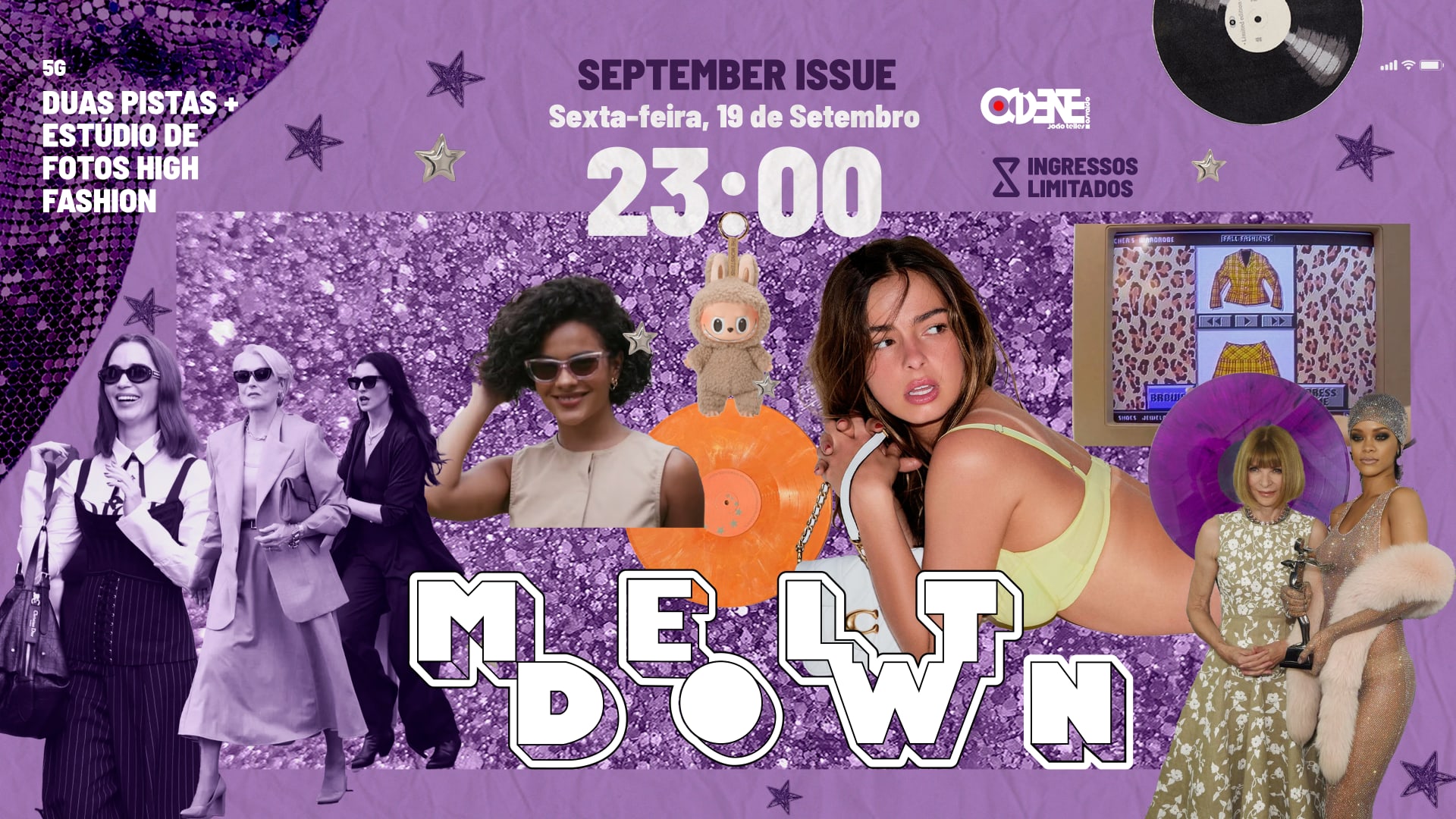 Meltdown - High Fashion - Sexta 19/9 - Com 2 Pistas!! Cover