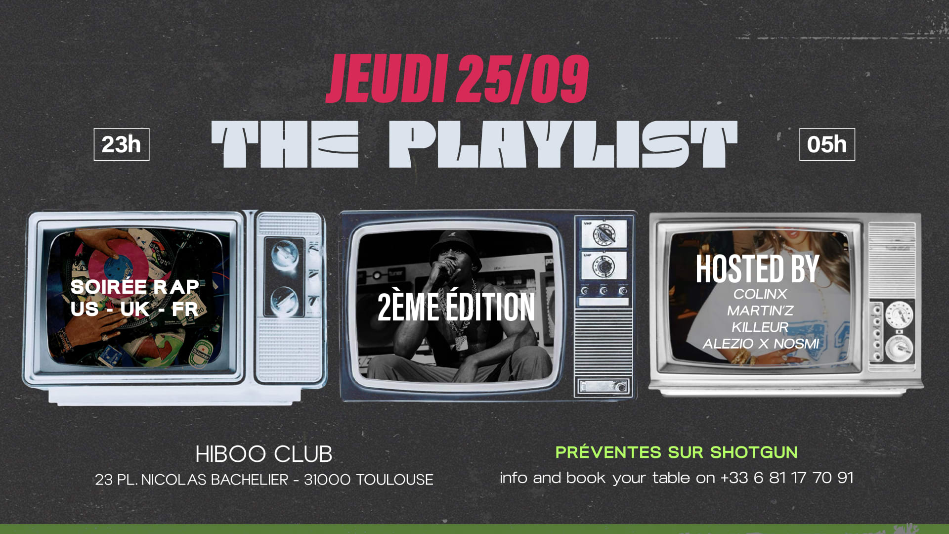 The Playlist Edition 2 - Rap Us/Uk/Fr Cover